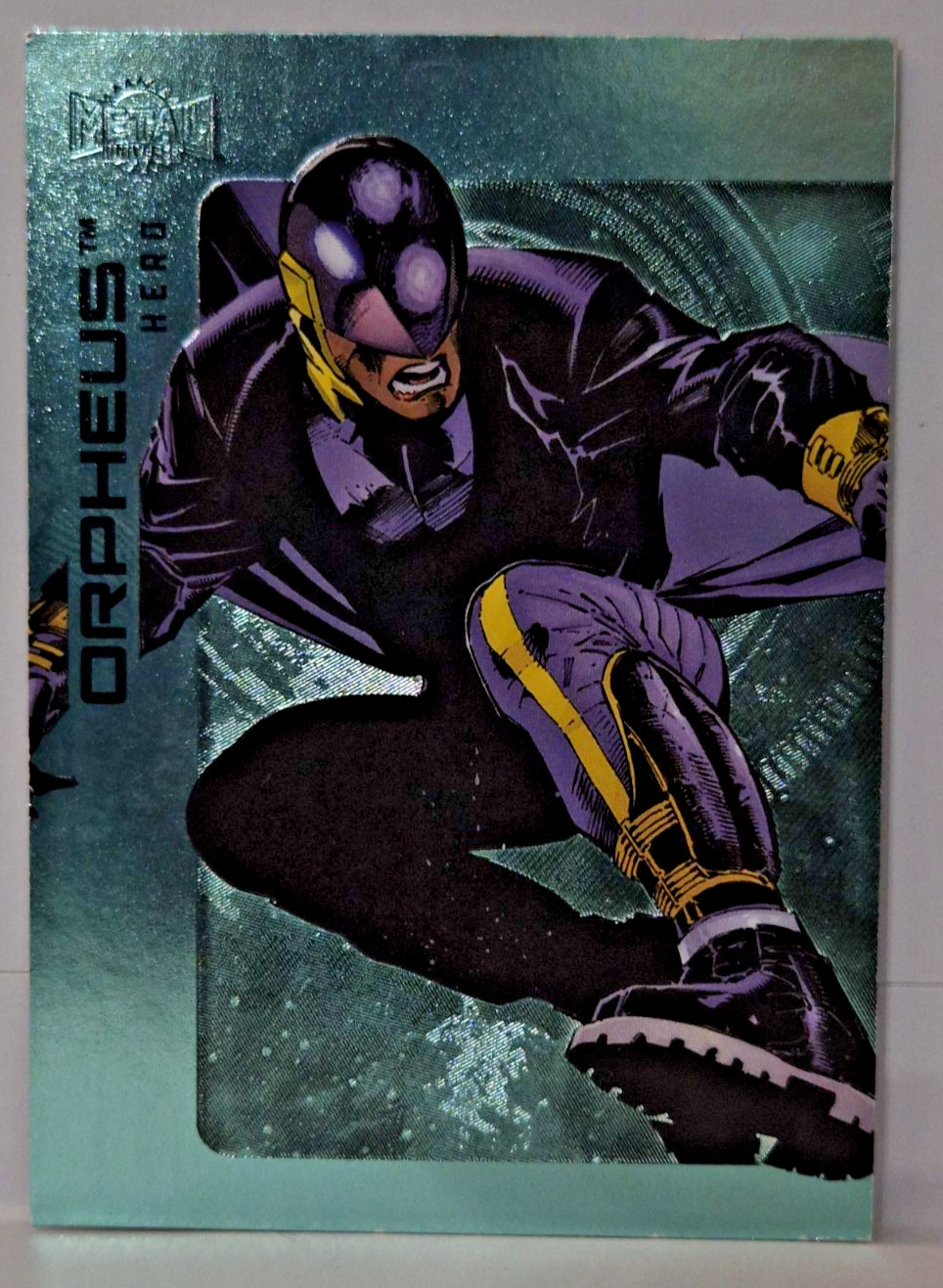 2025 SkyBox Metal Universe Batman Aqua FX #94 Orpheus