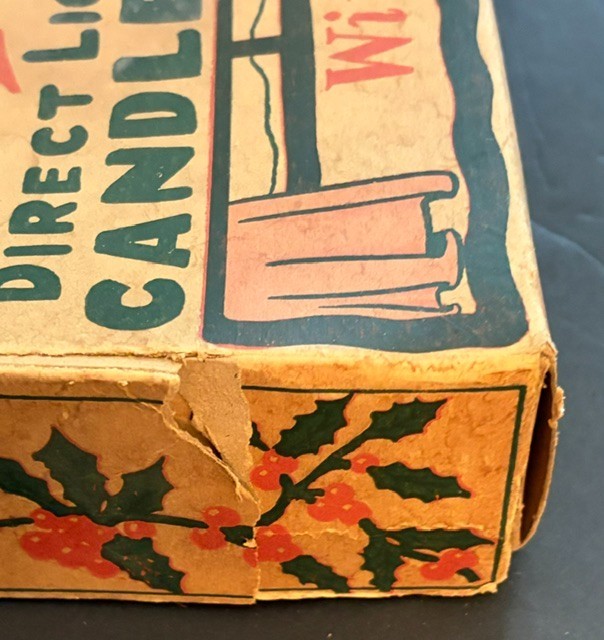 Propp Electric Candle Wreath Sets 1920s Original Box & 2 Complete Wreath Sets