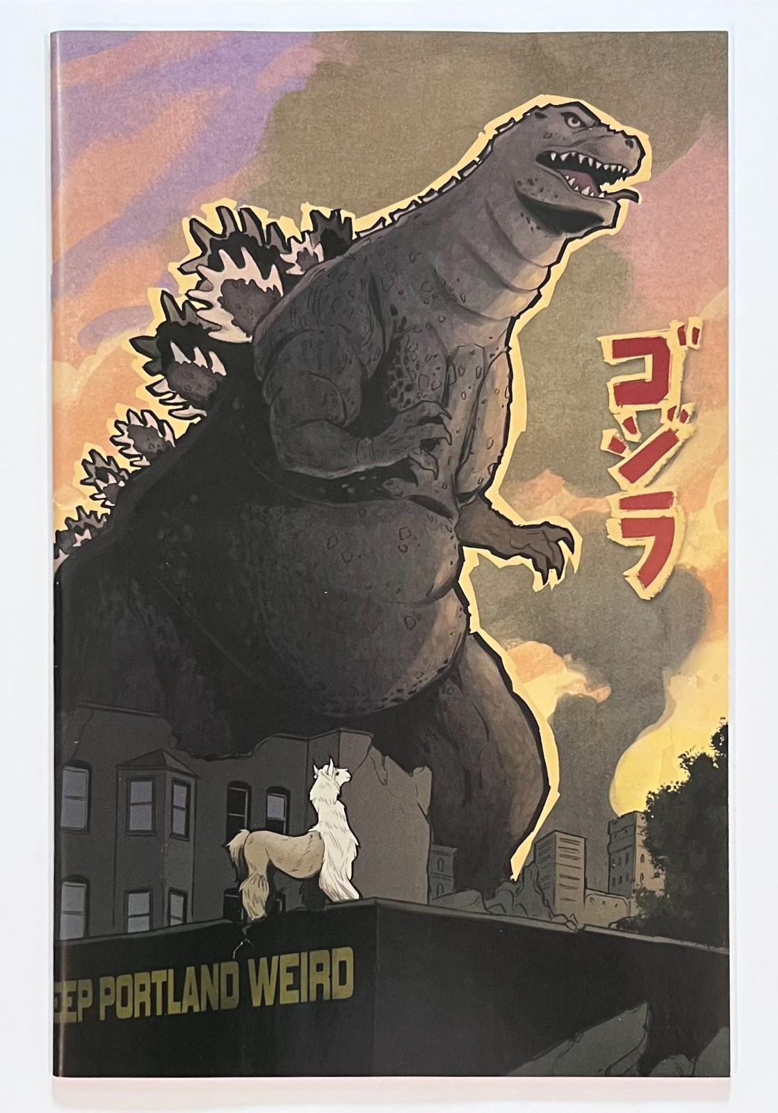 GODZILLA VS PORTLAND VIRGIN 1:50 VARIANT CAITLIN YARSKY 2026 IDW