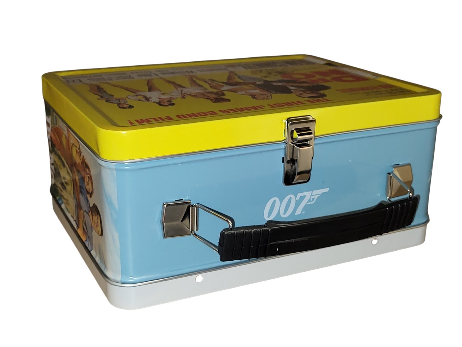 Factory Entertainment “Dr No” James Bond 007 Full Size Metal Tin Tote Lunch Box
