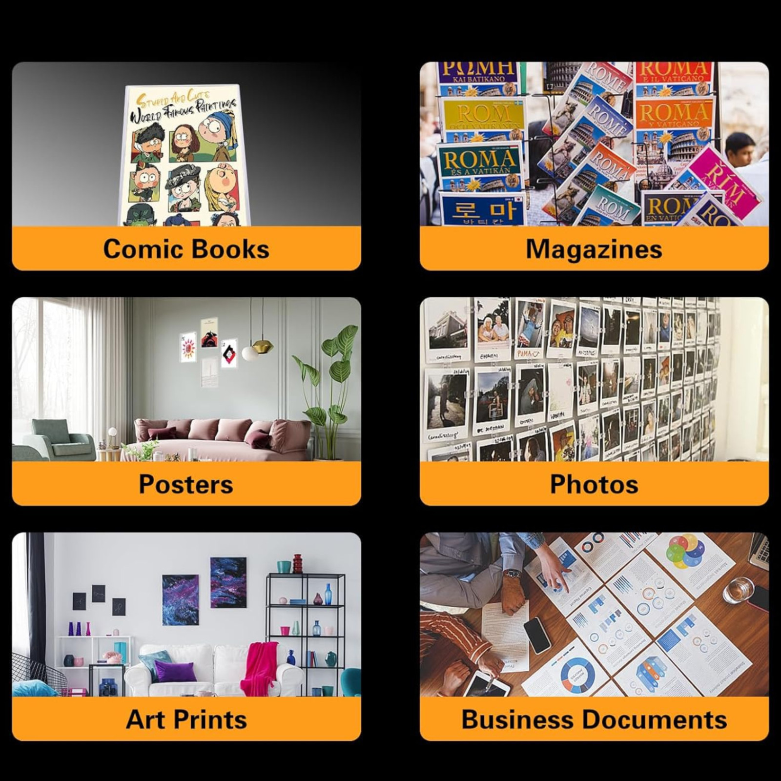 20 Comic Book Top Loaders Protector Hard Case Sleeve Top load Holder for Golden