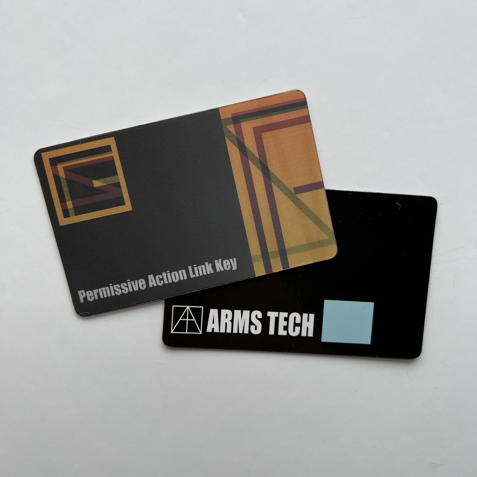 Lenticular Metal Gear Solid PAL Card Key ☆ Color Changing Permissive Action Link