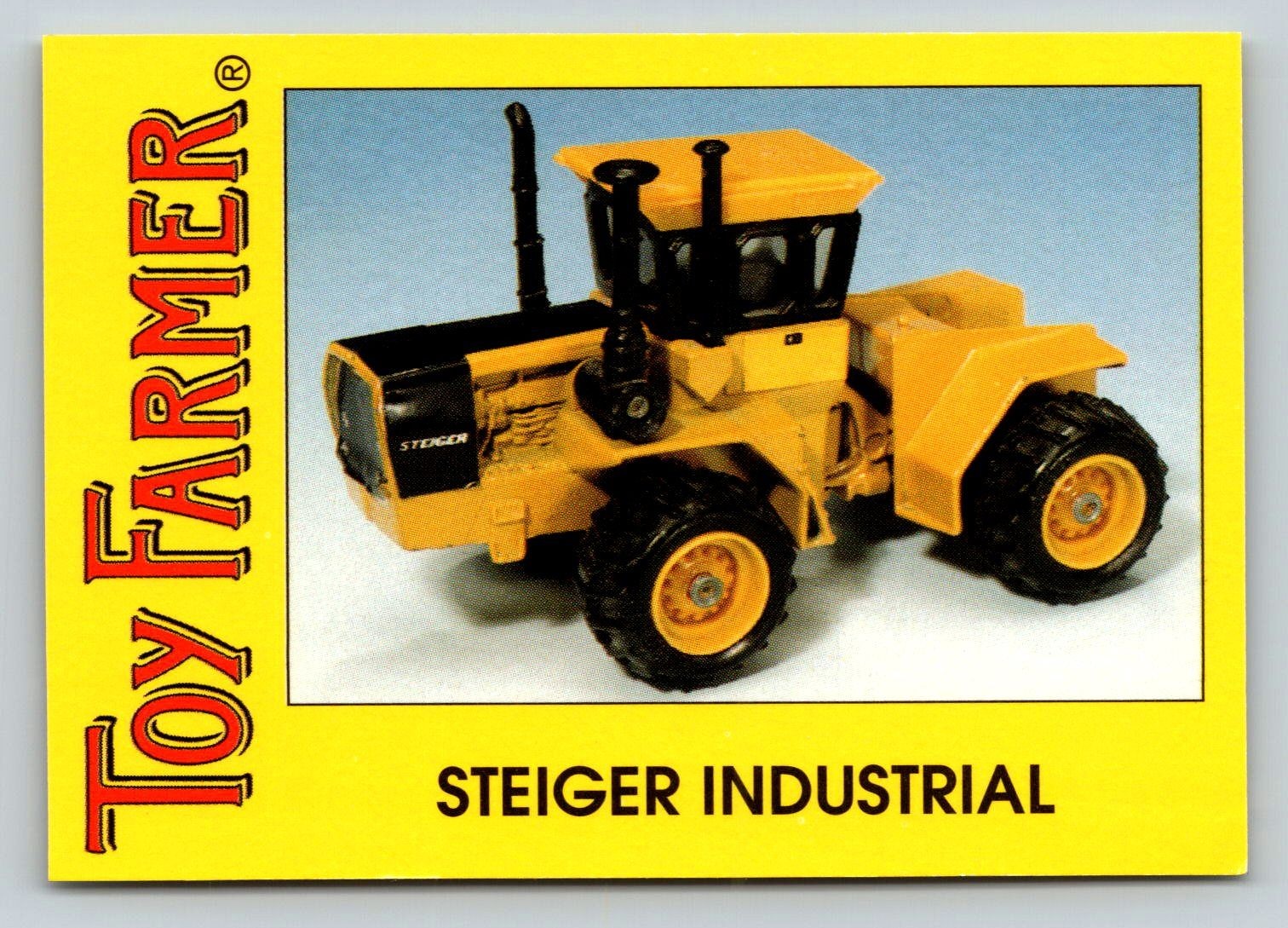 Toy Farmer Steiger Industrial Tractor #47 Card Toy Farmer LTD.