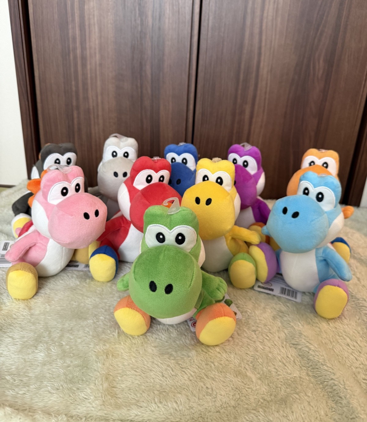 10 Colors Yoshi Plush Doll Set of 10 Stuffed Toy ALL STAR COLLECTION Sanei NEW!!
