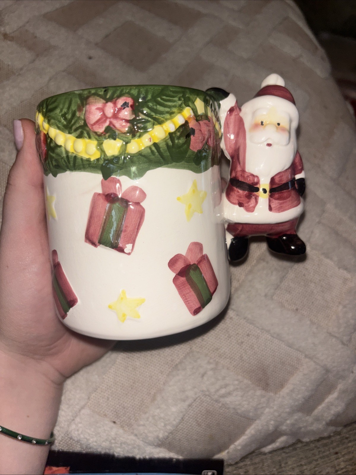 Hermitage Pottery Limited Edition Hand Wash Only Santa Clause Mug