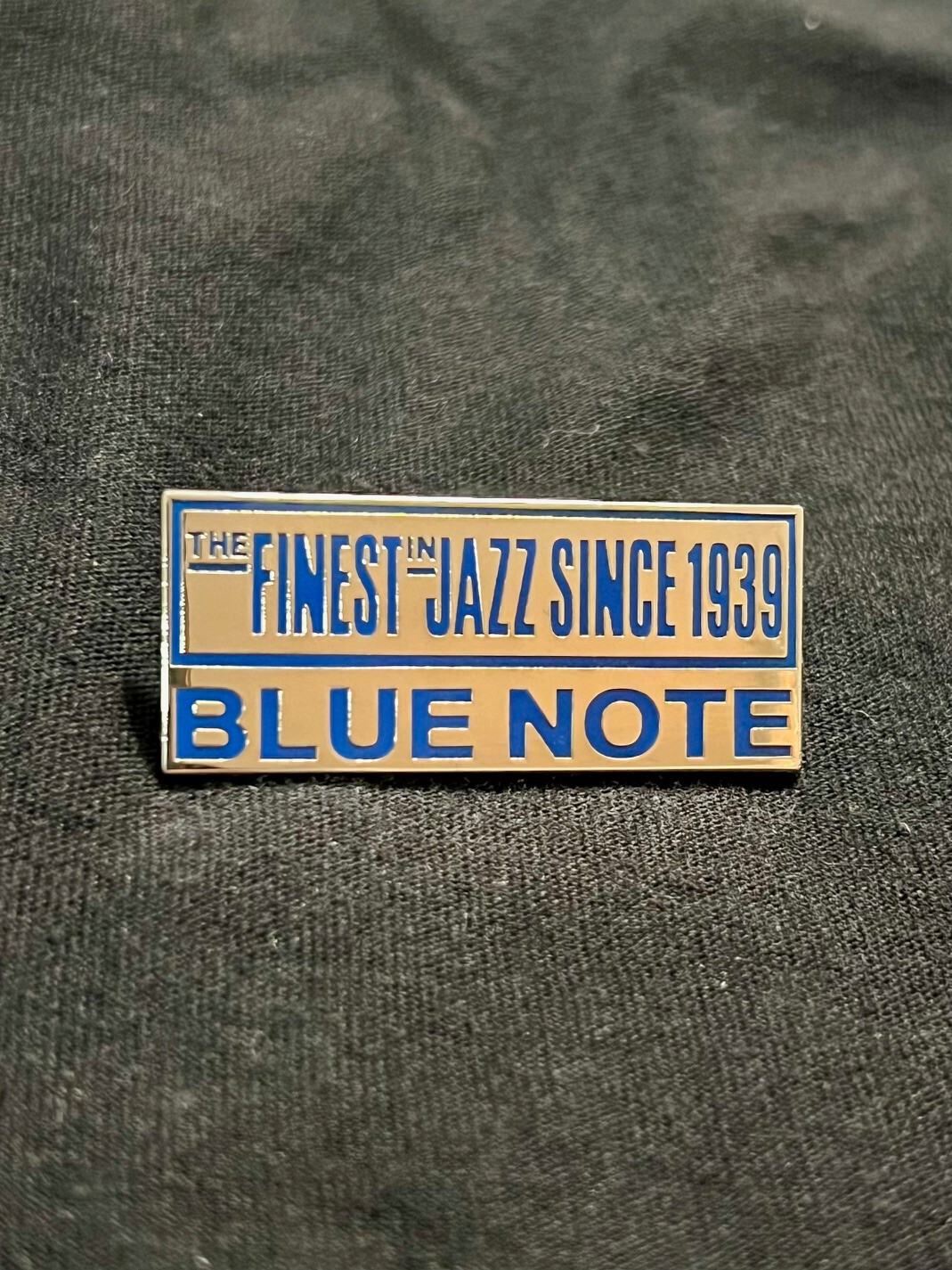 Blue Note Enamel Pin – Jazz record label – Miles Davis Lee Morgan Stan Getz
