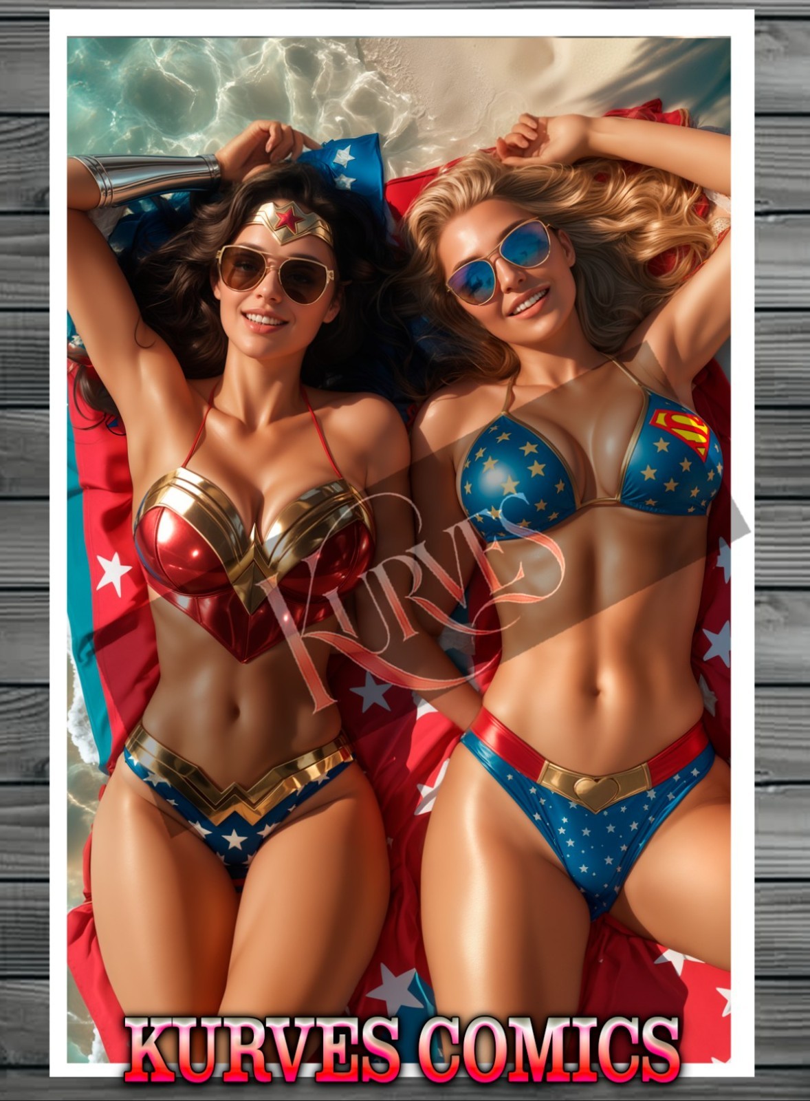 WONDER WOMAN & SUPERGIRL V2 | NICE | SINGLE COVER EDITION | KURVES COMICS
