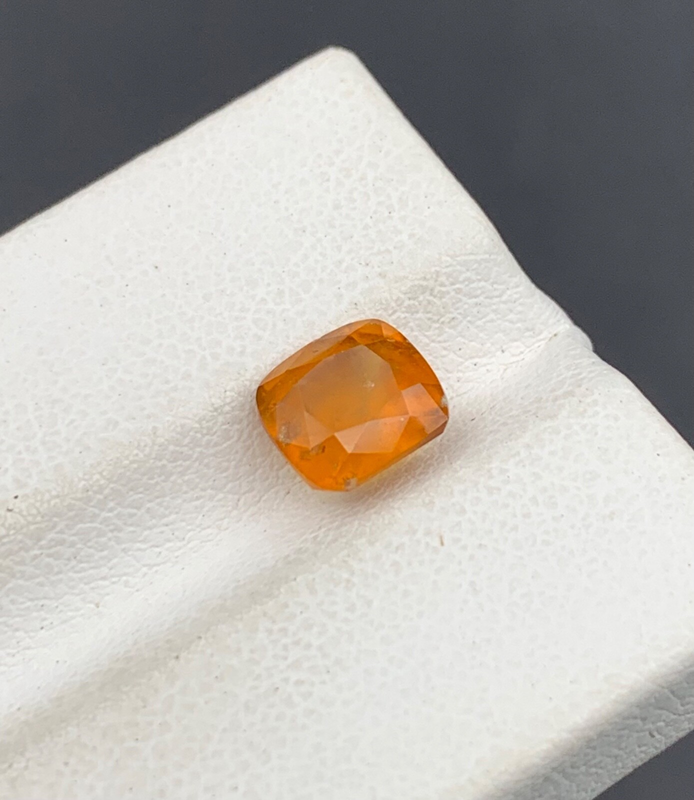 2.35 Cts Hessonite Garnet Gemstone from Pakistan.