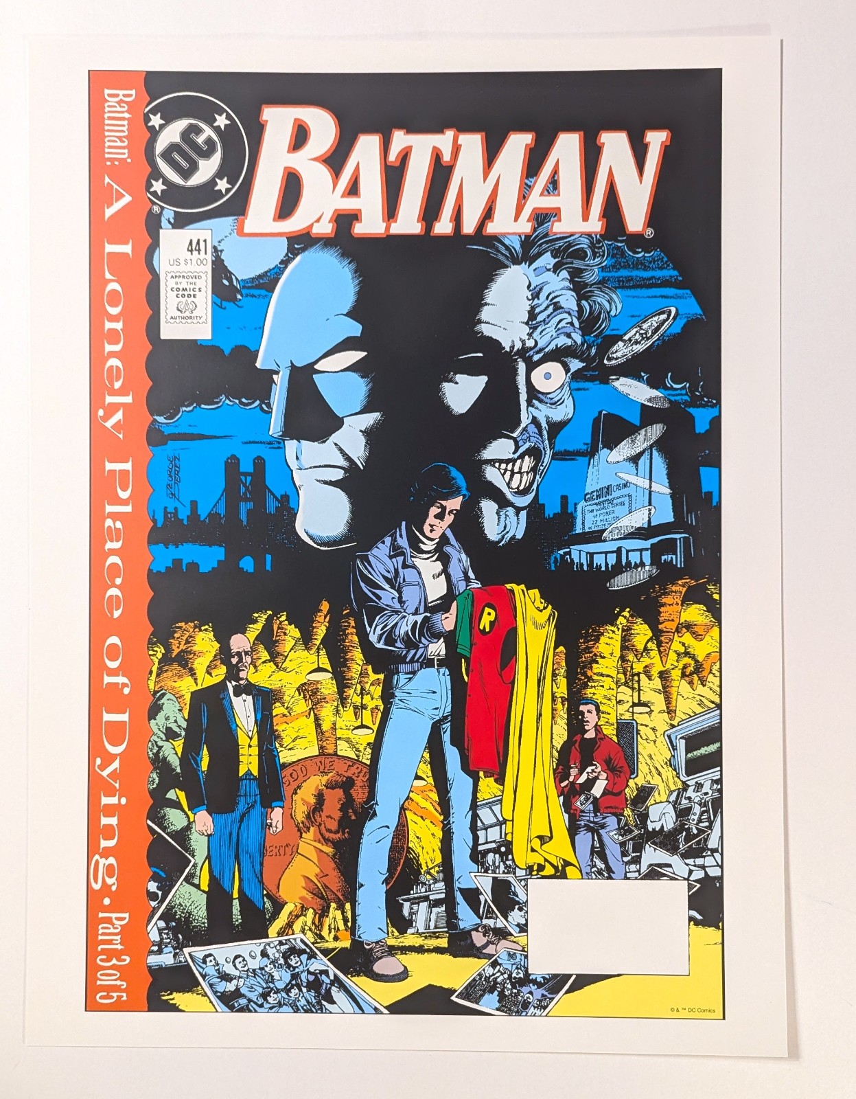 RARE DC Comics George Perez comic book art poster prints 12×16 Supergirl Batman