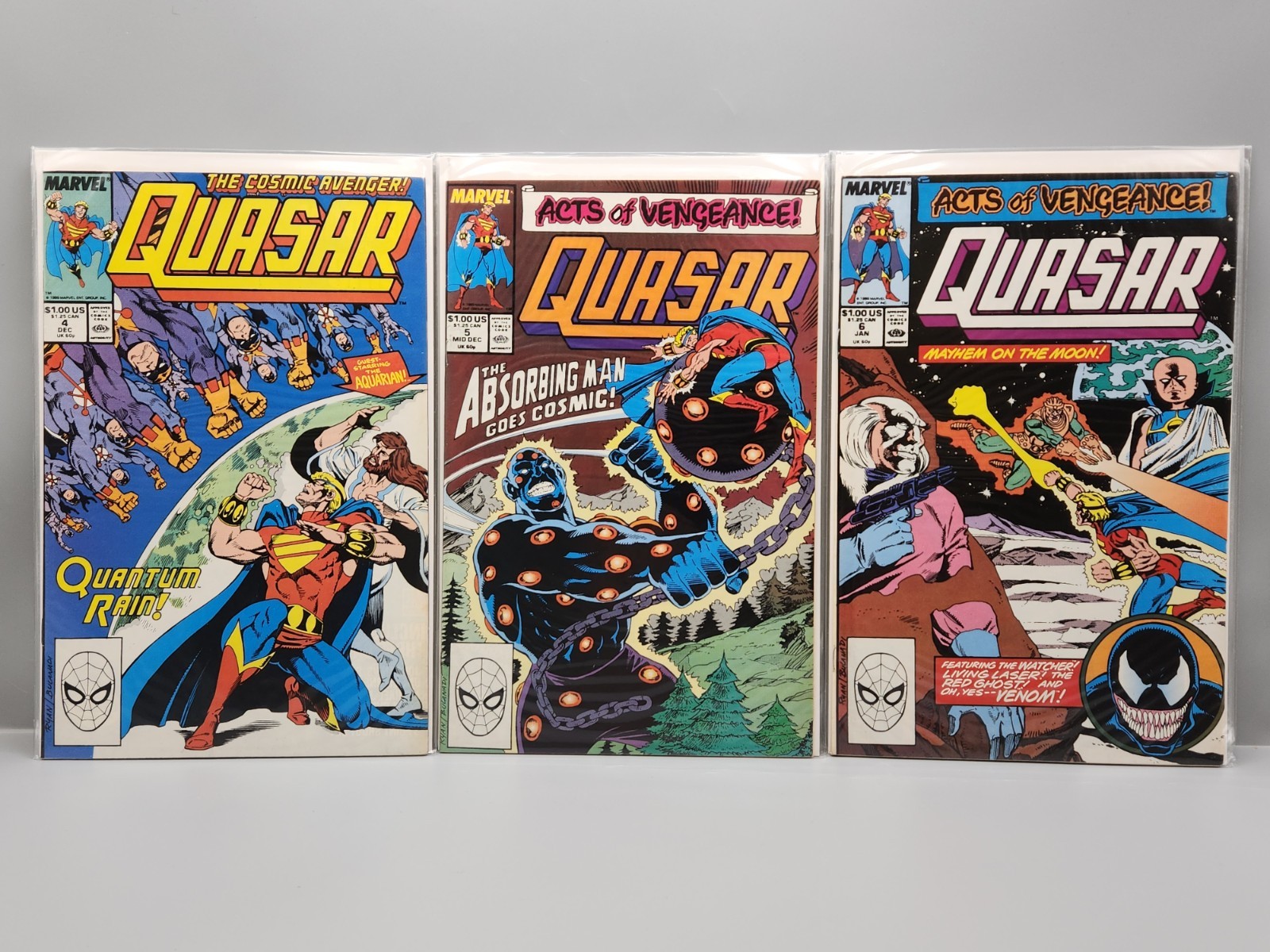 Quasar #1-60 Incomplete Lot Of 48 Marvel Comics 1989/Free Shipping