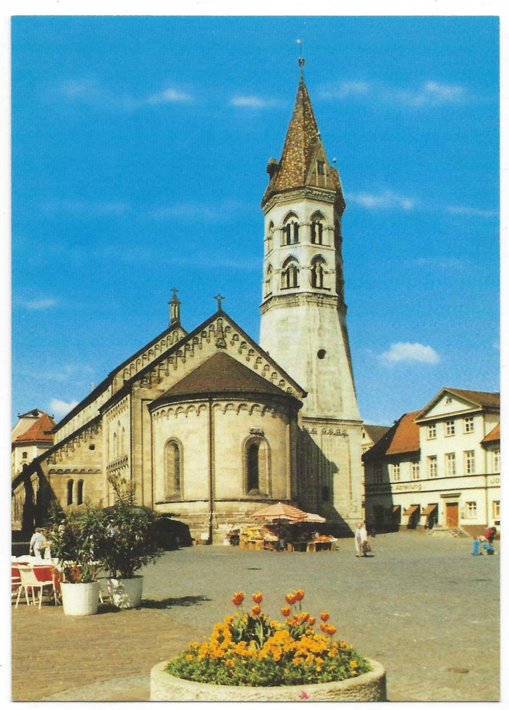 Schwabisch Gmund Germany Postcard Catholic Church of St. John