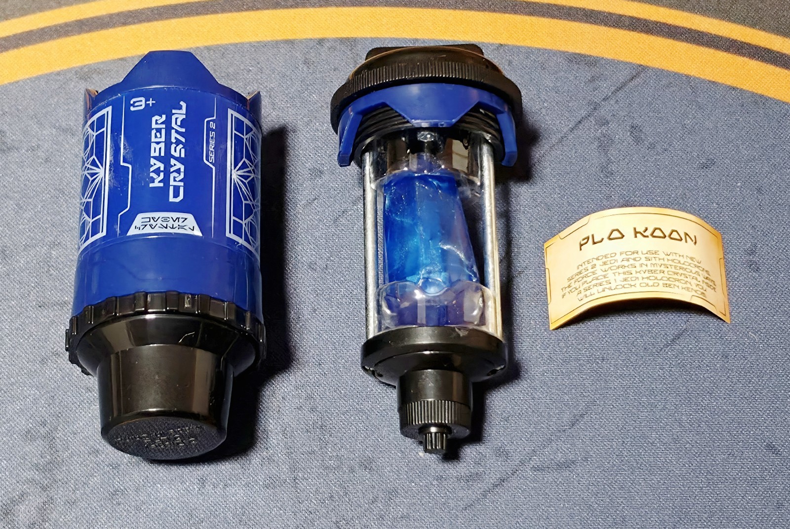 🔥Star Wars Galaxy’s Edge Kyber Crystal V2 Blue Plo Koon Version 2 New🔥