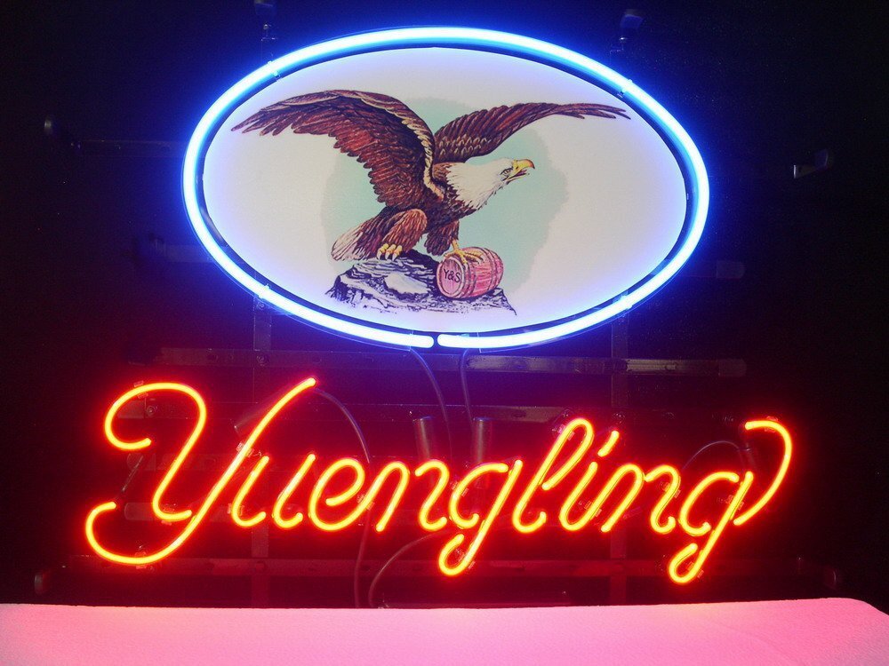 Yuengling Beer Eagle Lager 20″x16″ Neon Light Sign Lamp Bar Wall Decor