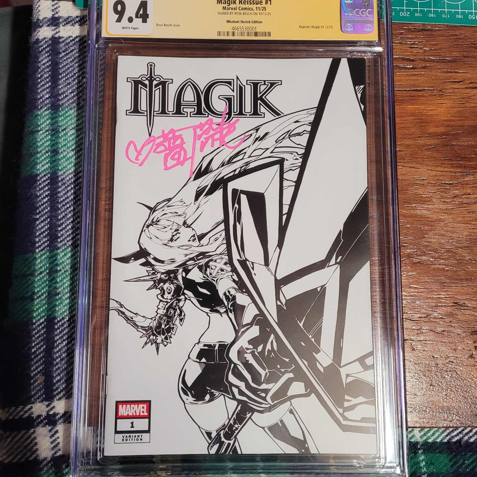 CGC SS Magik #1 Year in Marvel 25 WhatNot Signed Rose Besch ONE OF A KIND 🔥🔥🔥