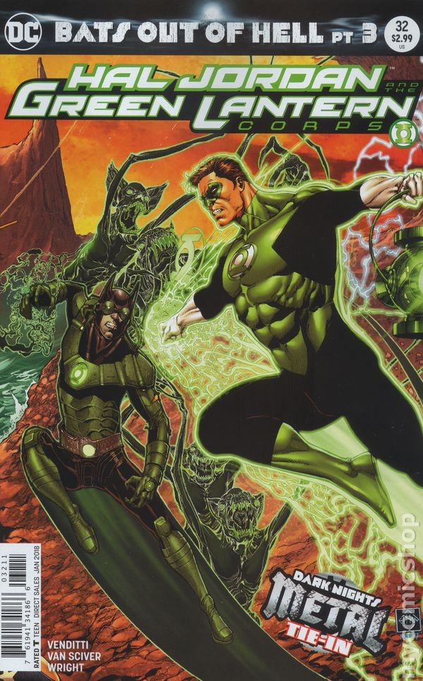 Hal Jordan and The Green Lantern Corps #32A Van Sciver VG 2018 Stock Image