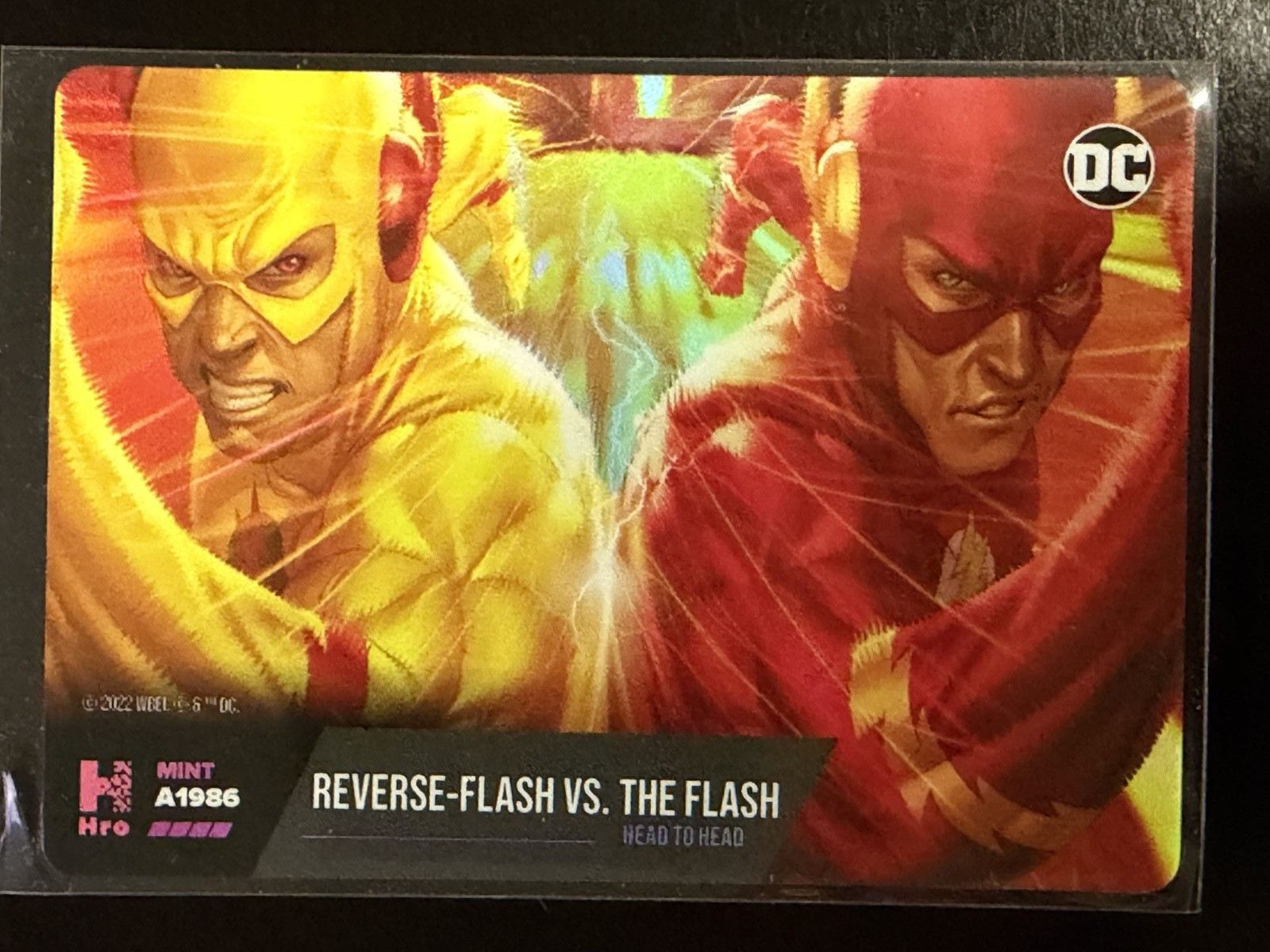 Reverse-Flash vs. The Flash 2022 DC Trading Card A1986