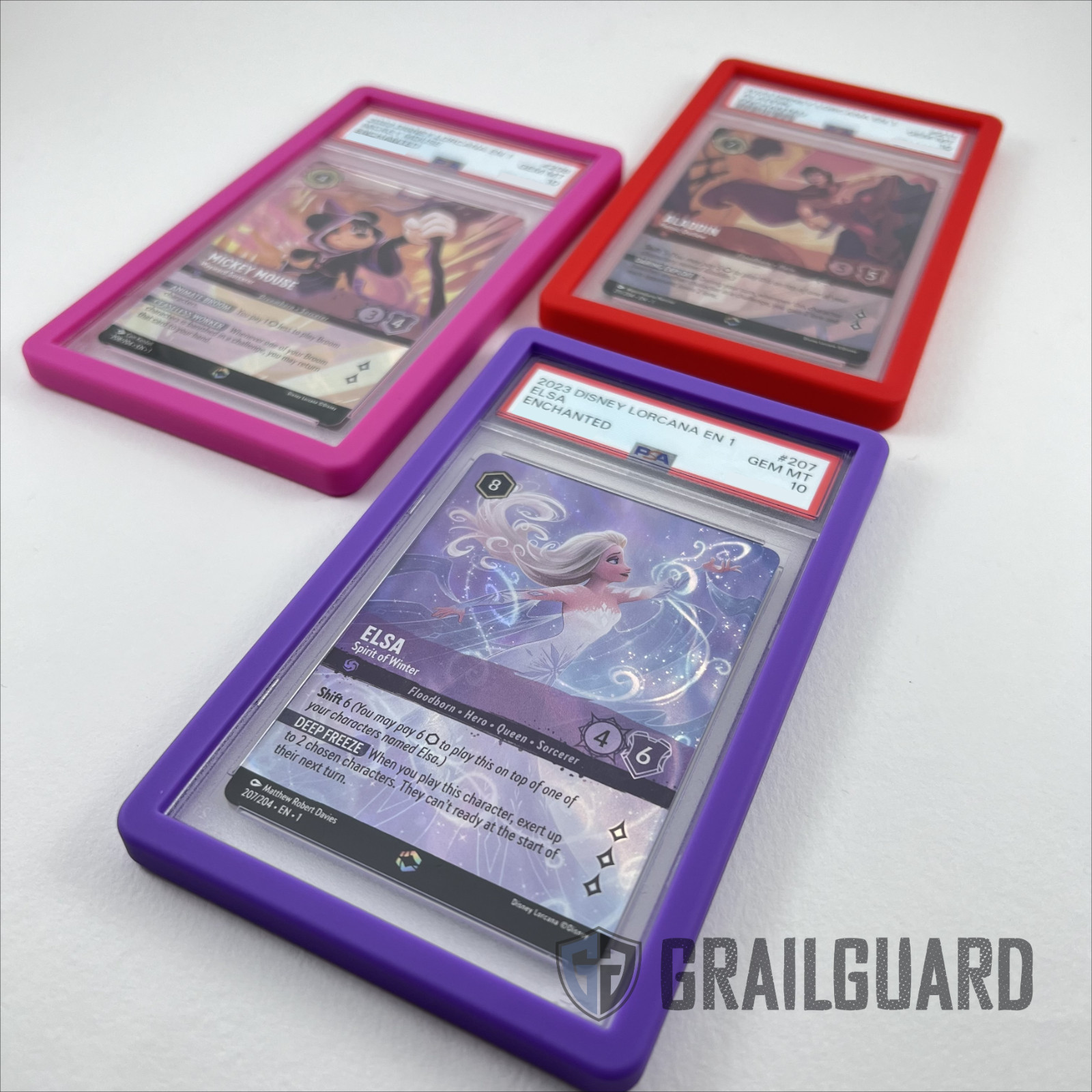 Graded Card Slab Bumper Protector Case for PSA MGC GG BGS – Strong TPU Material
