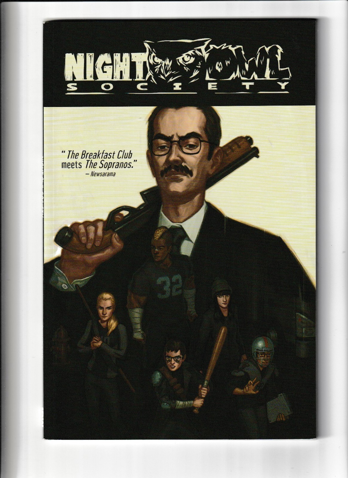 Night Owl Society TPB, IDW, James Venhaus, Pius Bak, vigilantes, mobsters, NM