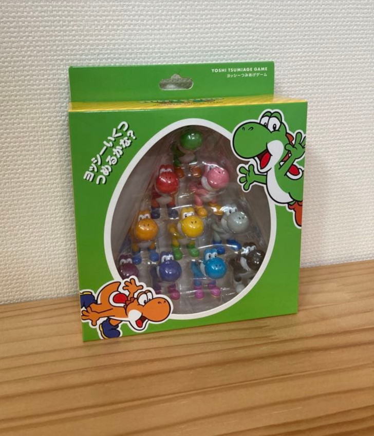Yoshi Stacking Game Figure Set Super Nintendo World USJ Japan Limited Official