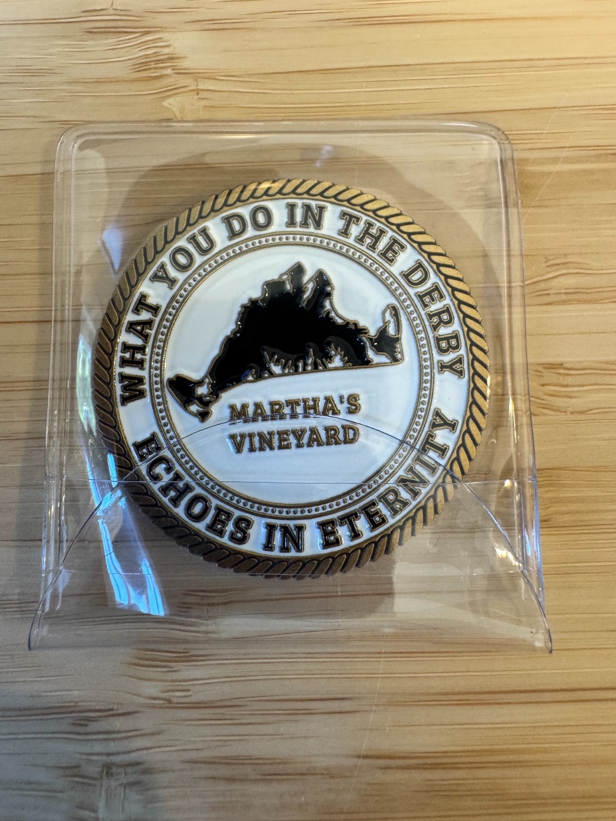 Fishing Challenge Coin – False Albacore – Martha’s Vineyard 2025