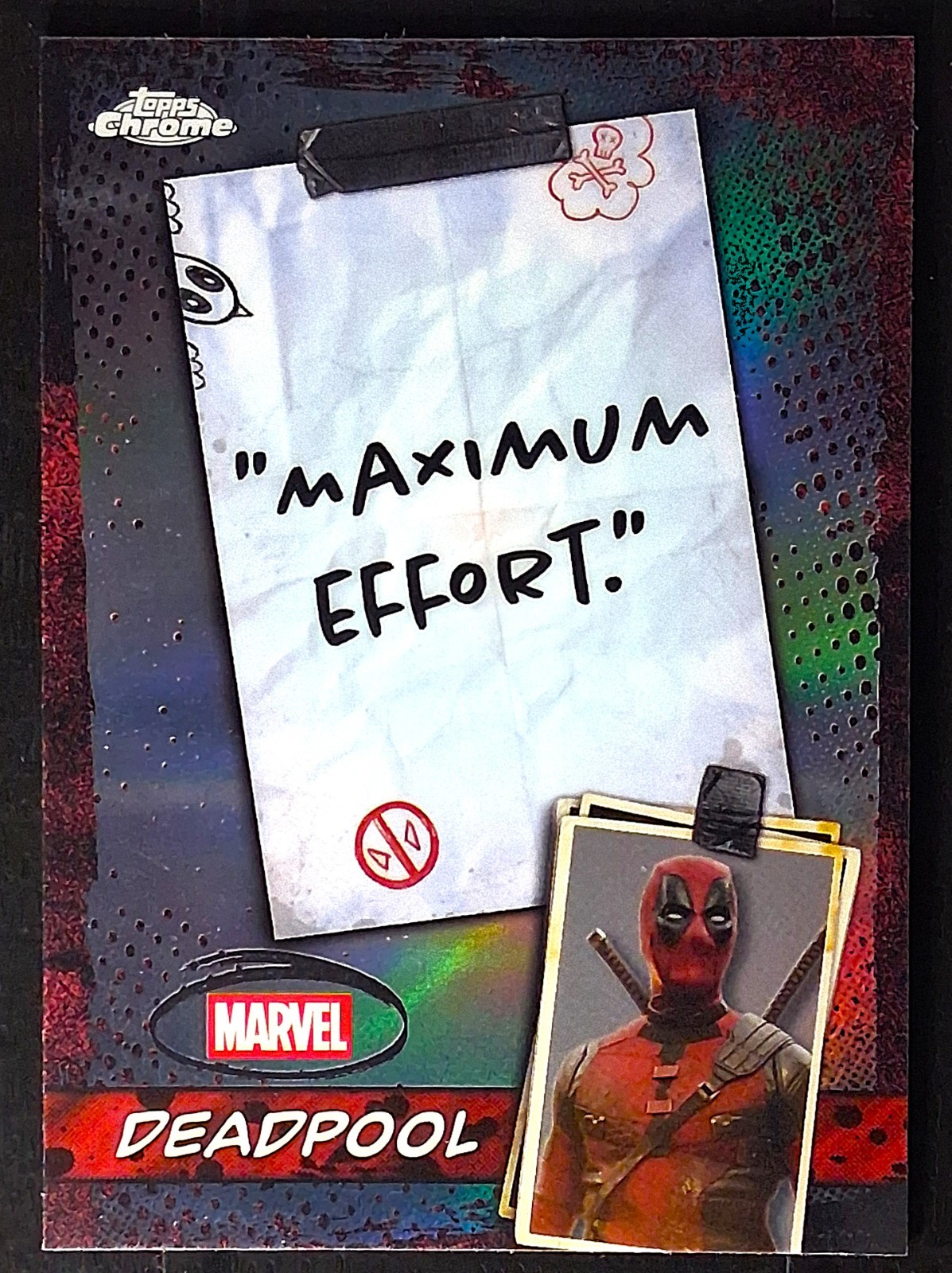 2025 Topps Chrome Deadpool Base & Inserts #1-100 CB CS DI FS – Pick Your Card
