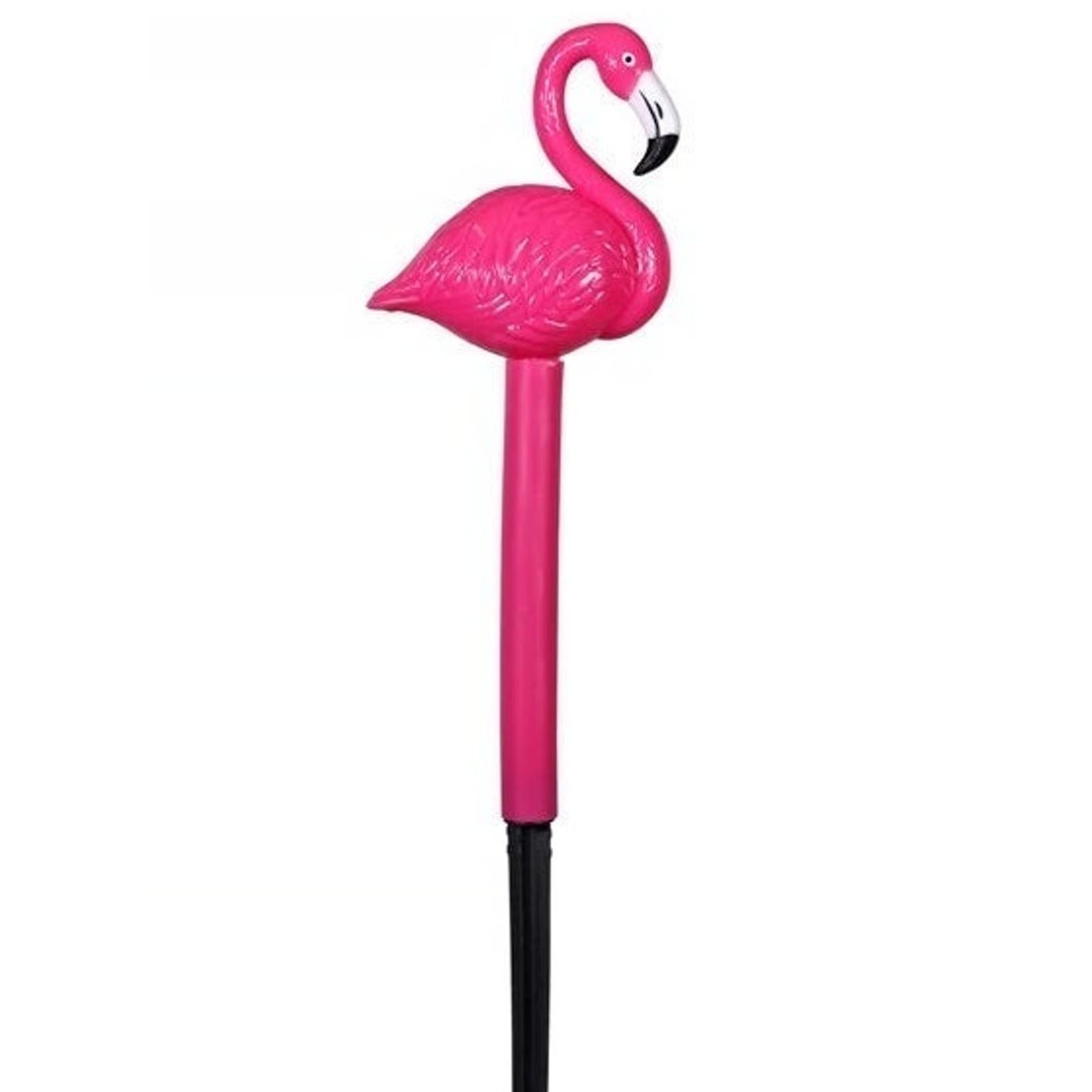 New Pink FLAMINGO SOLAR LED LIGHT YARD STAKE Luau Summer Garden Lawn Decoration