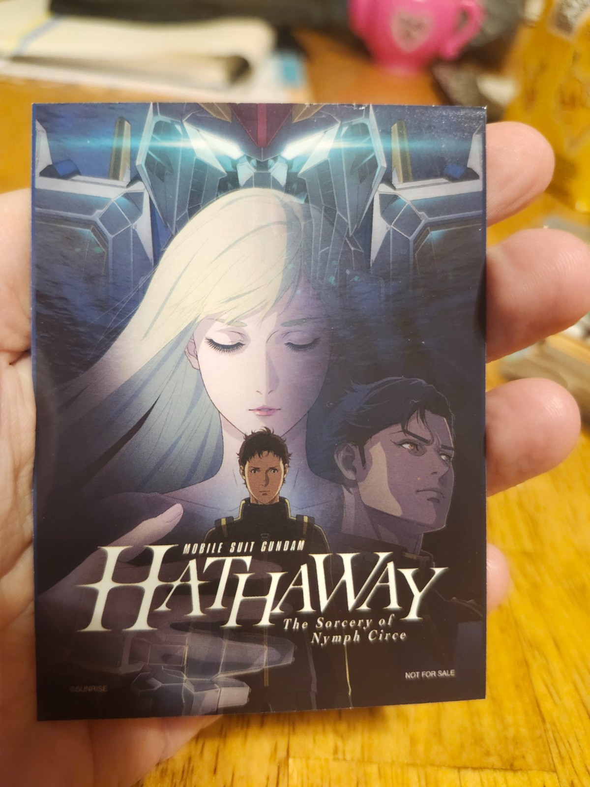 Mobile Suit Gundam Hathaway US Movie Theater Collector Cards Full Set AMC Anime