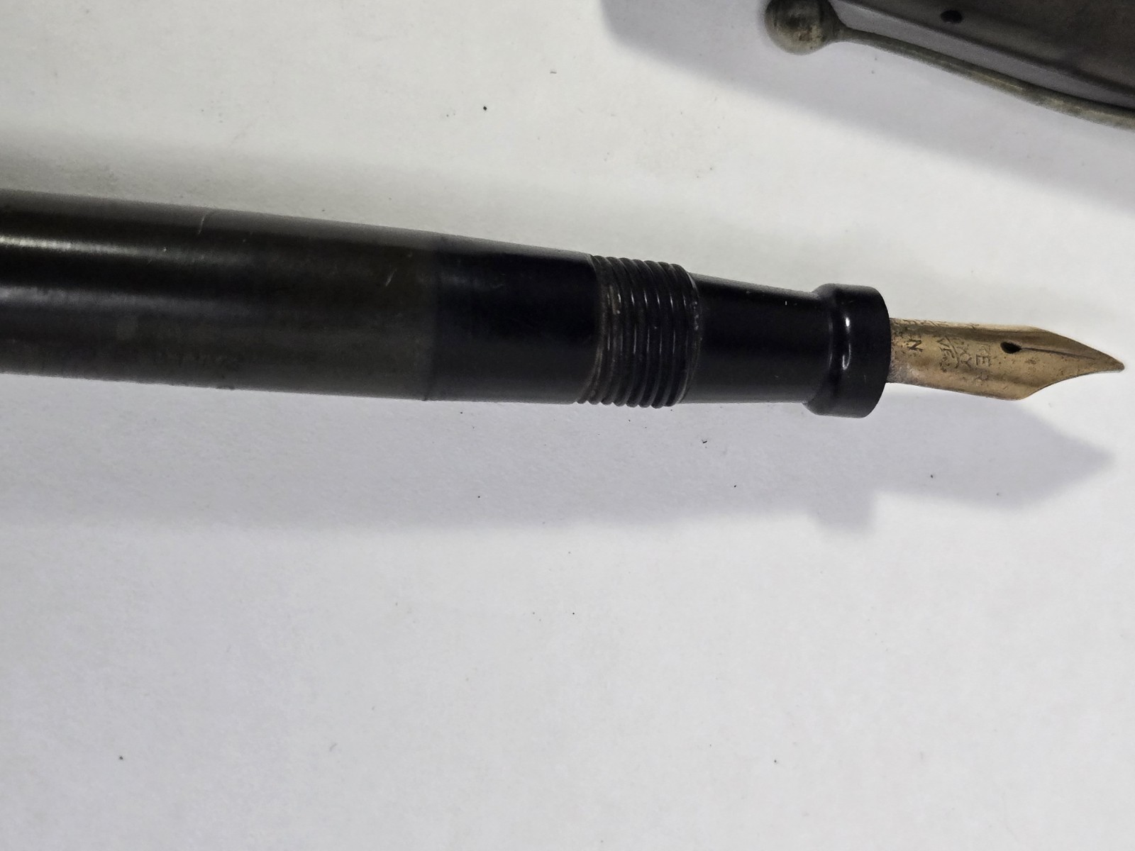 Vintage GEO S PARKER Fountain Pen LUCKY CURVE 1912 JACK KNIFE SAFETY