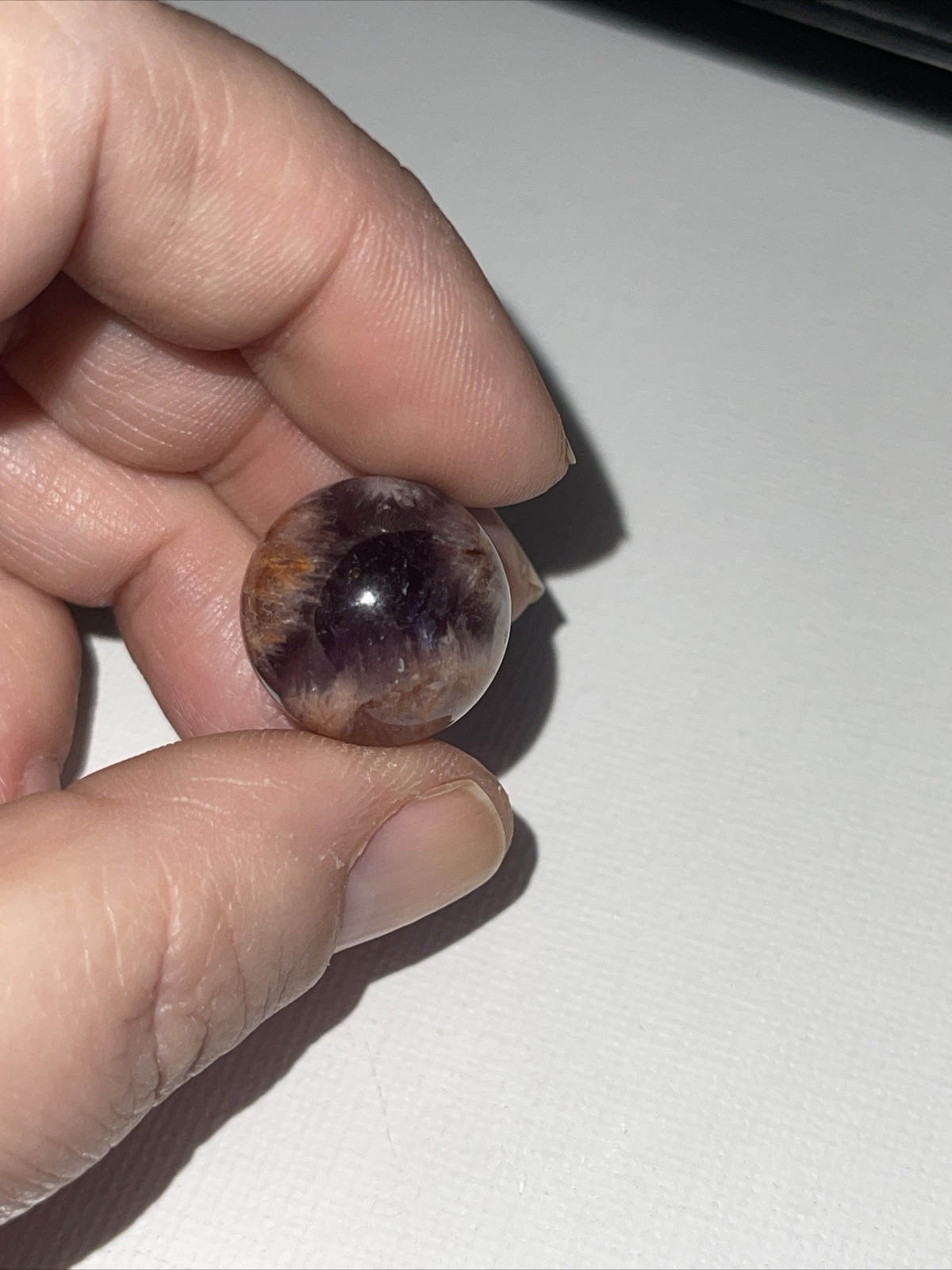 Garden Amethyst Sphere Marble 16.9mm