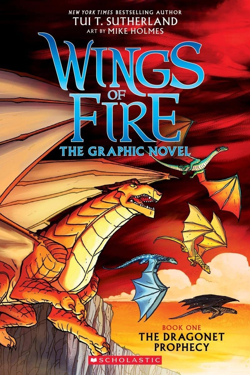 Wings of Fire #1-#9: A Graphic Novel Box (choose 1 or Set of 9) – Paperback