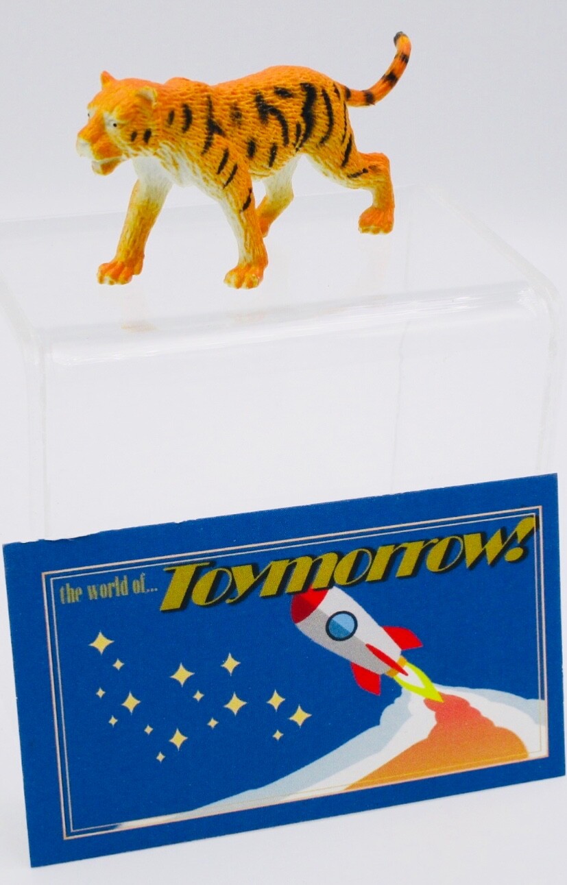 Tiger – PVC Plastic Figure Animal Toy ~ About 2 inches in length