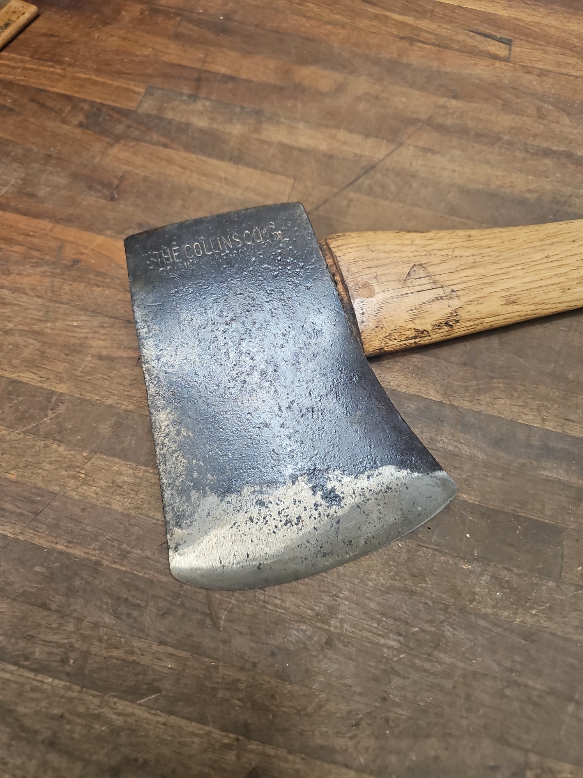 AC5- Antique Collins Connecticut Pattern Axe 4 lb 2 oz