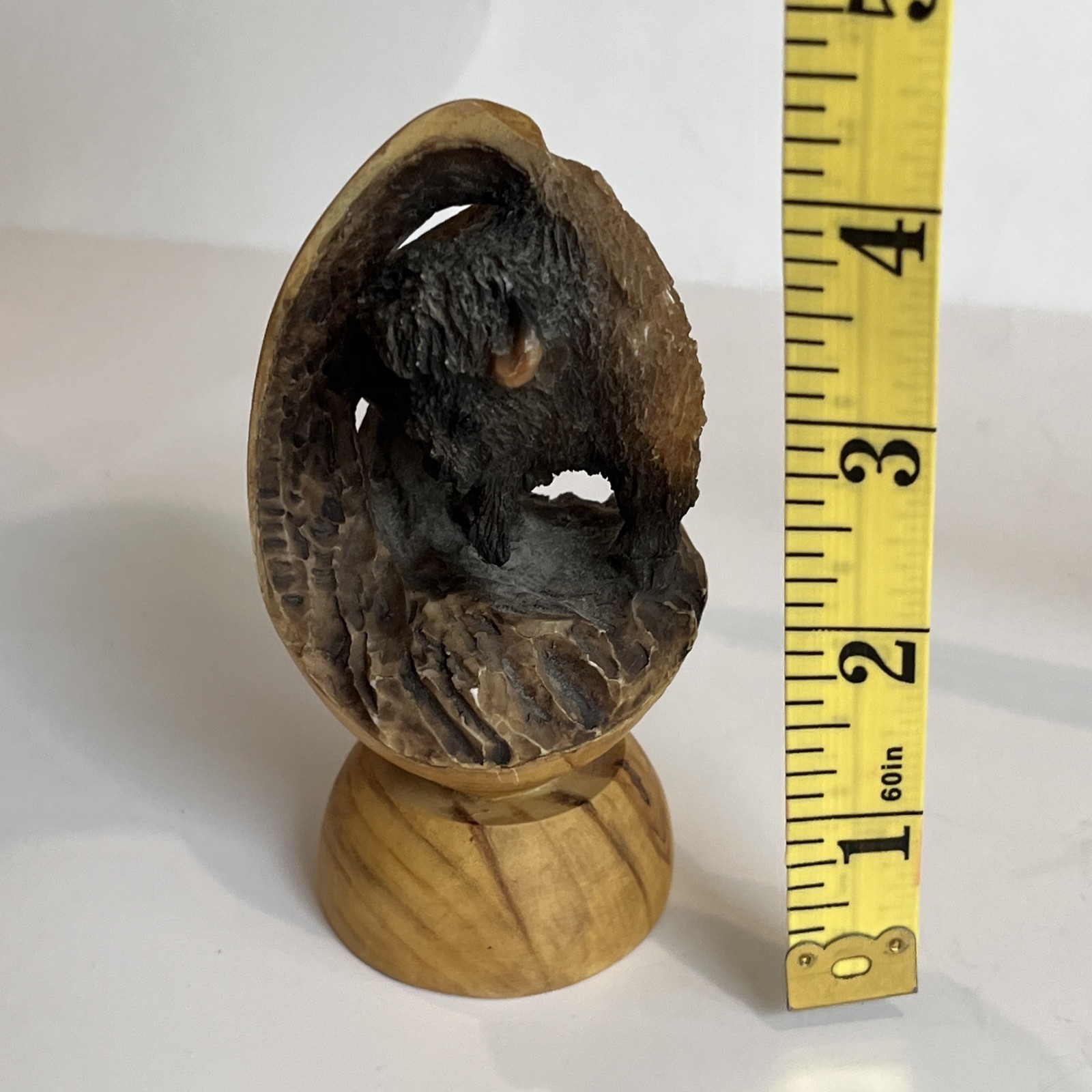 Mill Creek Studio “Buff” Buffalo Figurine Item No. 61300 Good Condition Vintage