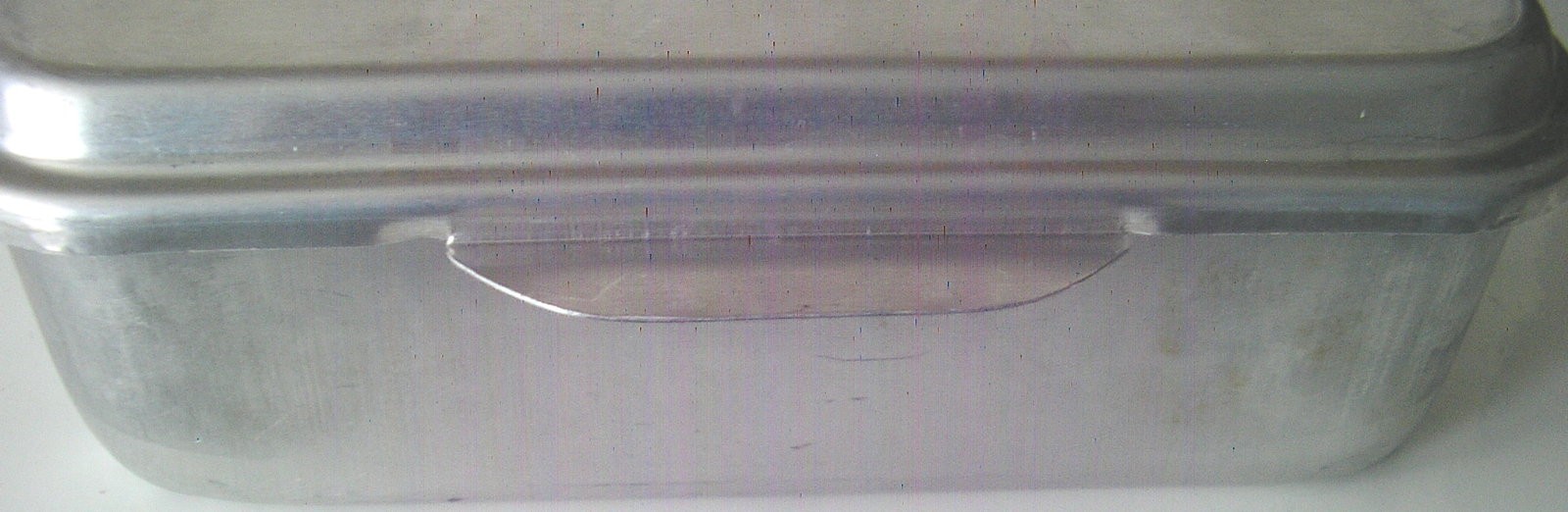 Vintage Mirro Aluminum Rectangular Cake Baking Pan With Lid Cover