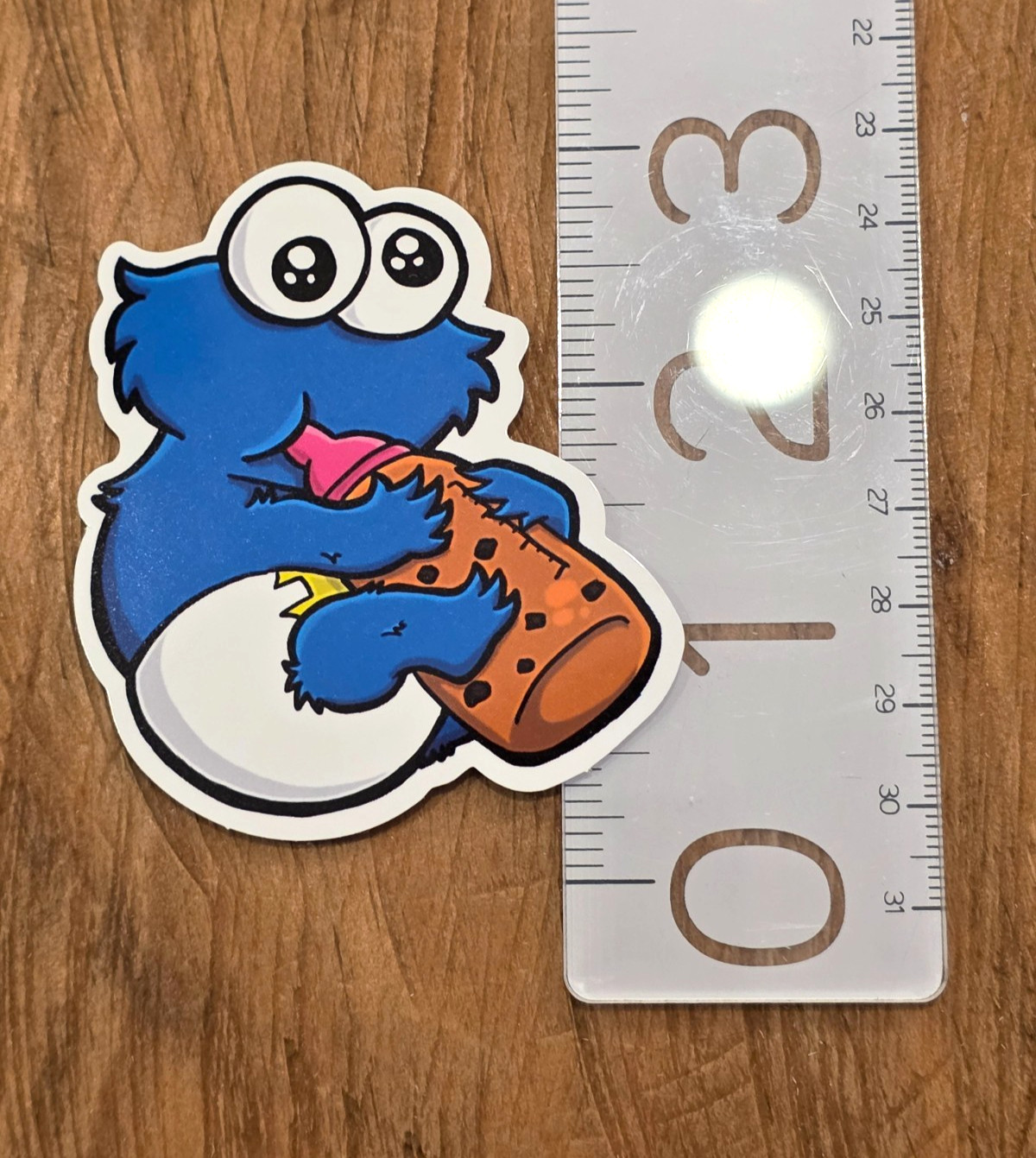 Cookie Monster Decal Sesame Street KAWS STICKER Cookie Monster Sticker