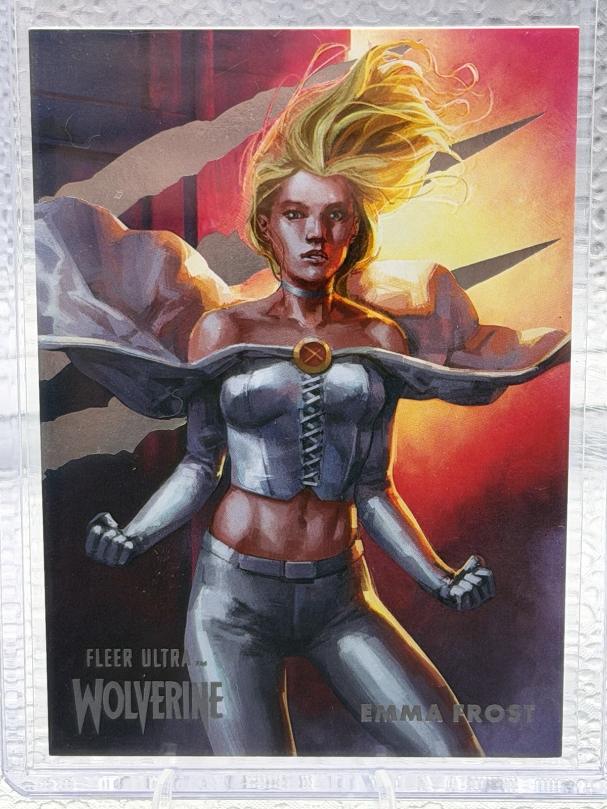 2022 Marvel Fleer Ultra Wolverine – Emma Frost – 39