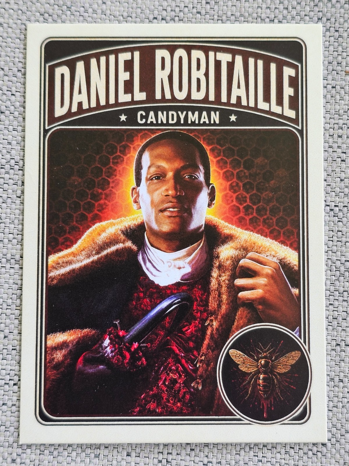 DANIEL ROBITAILLE CANDYMAN – CUSTOM ACEO FAN ART HORROR MOVIE TRADING CARD