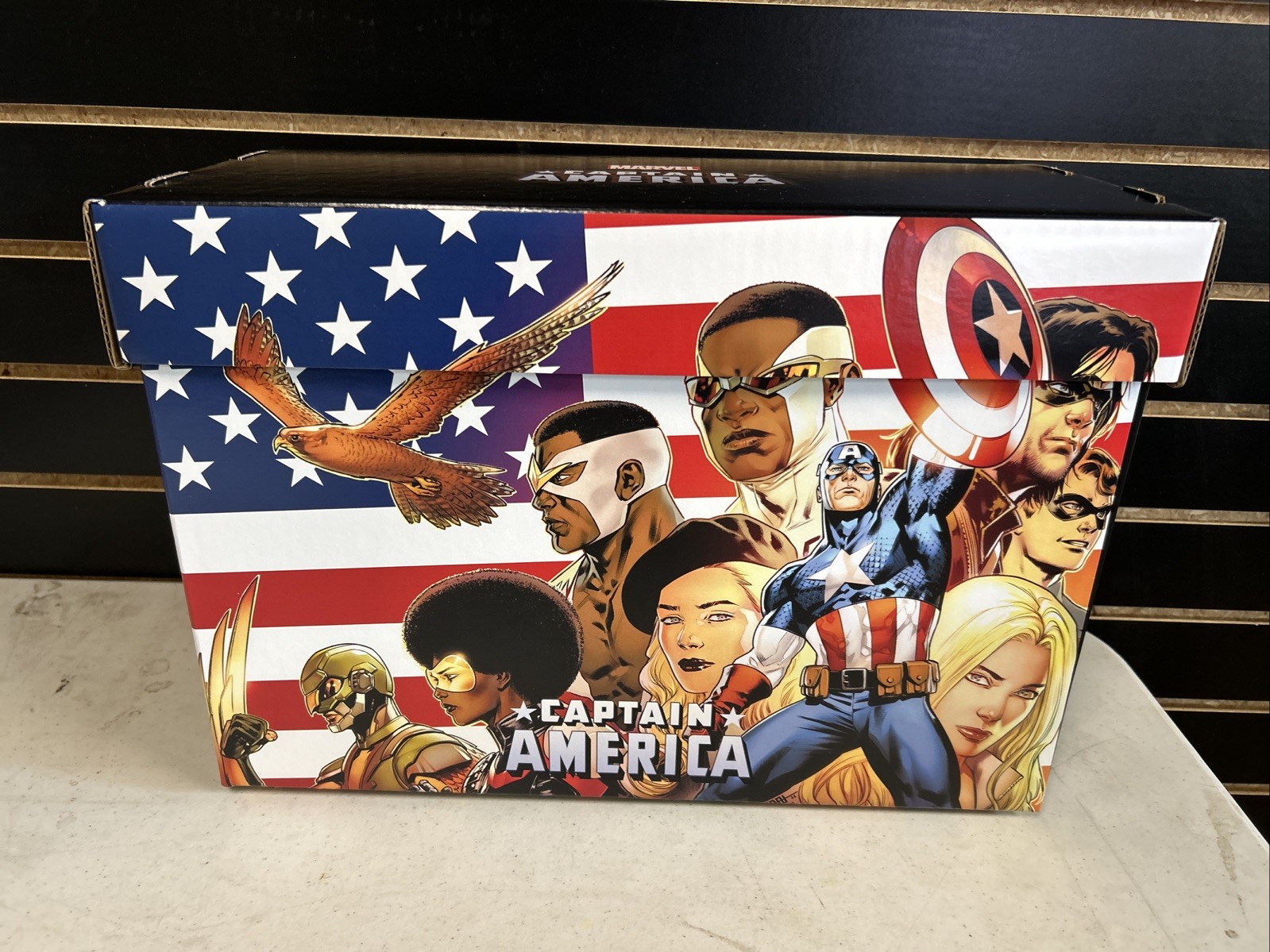 Captain America (2026) – Marvel Graphic Comic Storage Box – NEW!