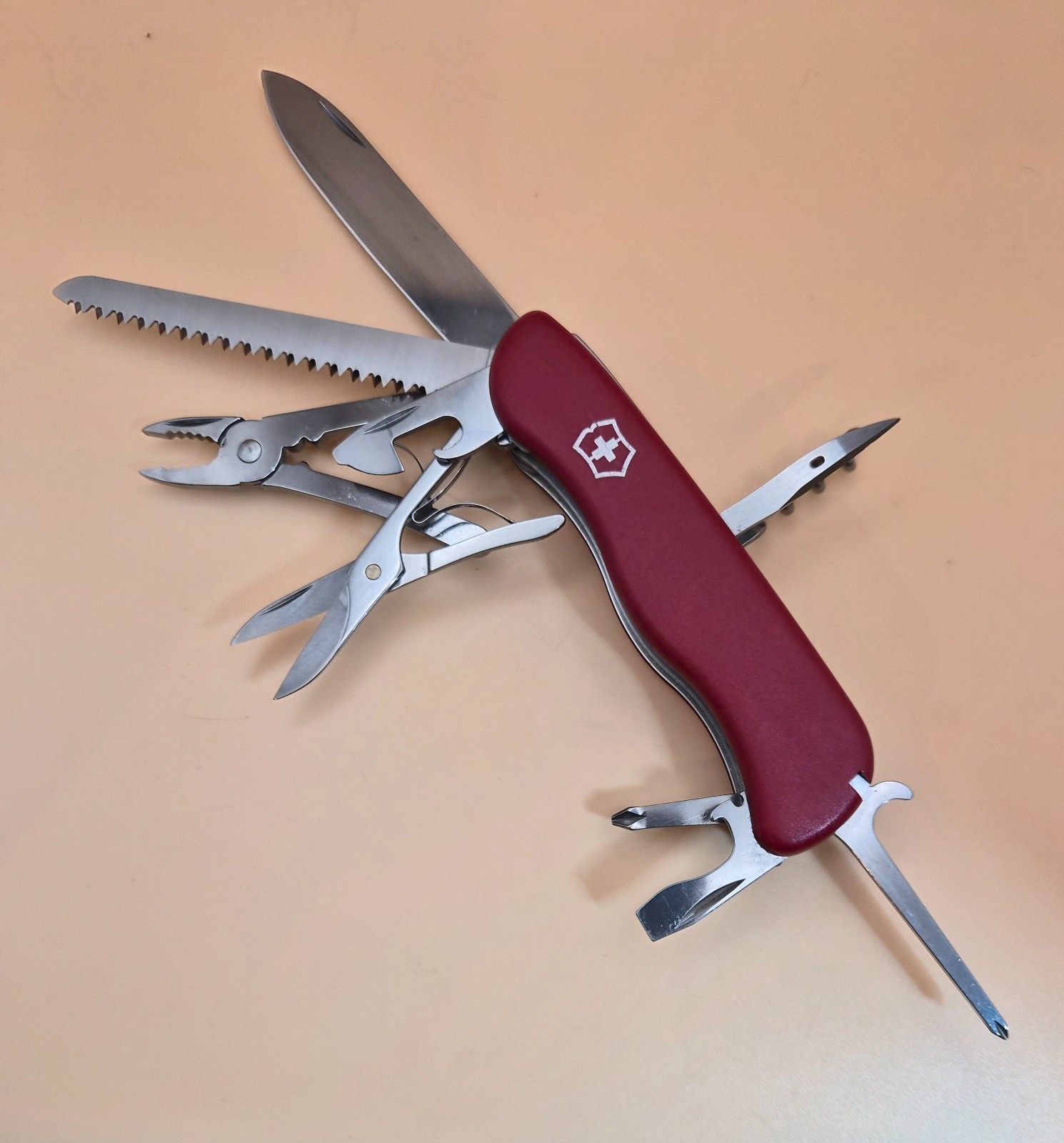 Victorinox Swiss Army Knife HERCULES Multi-Tool Slide-Lock Good Condition (030)