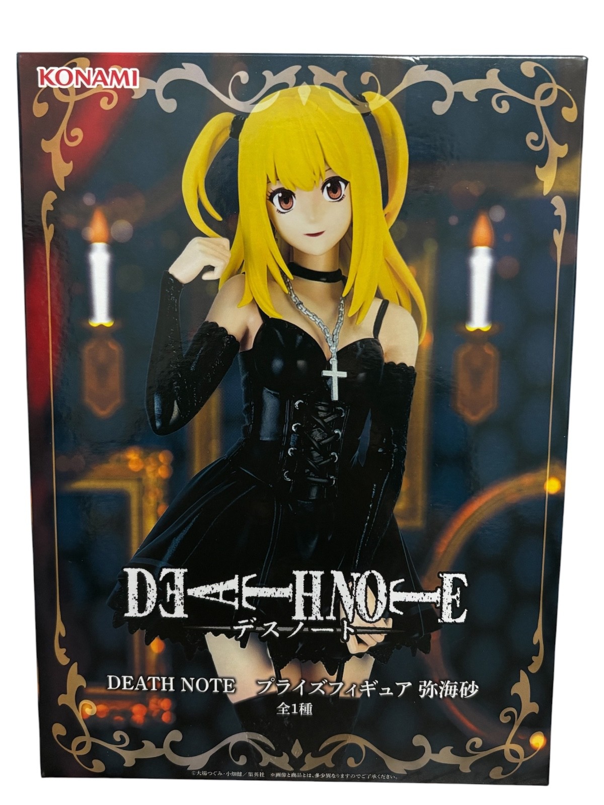 DEATH NOTE Misa Amane Prize Figure Konami Anime Figure Brand New Unopened