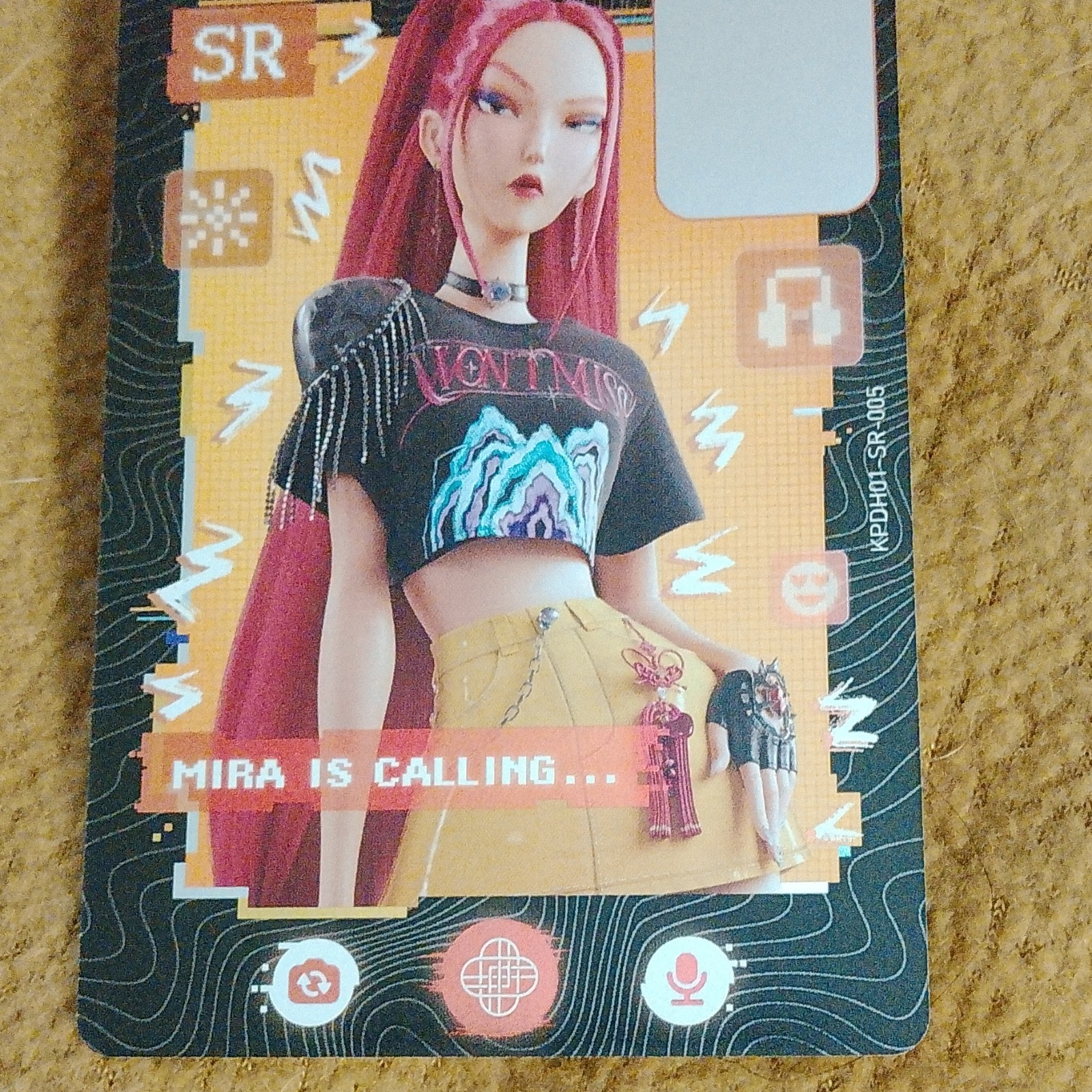 KAYOU Netflix KPop Demon Hunters “Mira is Calling…” SR Card KPDH01-SR-005