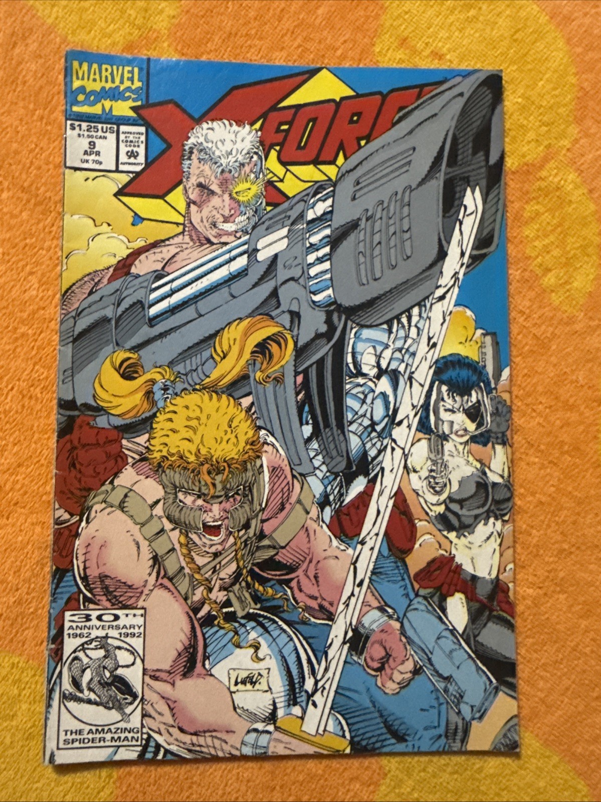 Rc241 X-Force 9 Marvel Comics 1992 B&B Make Offer
