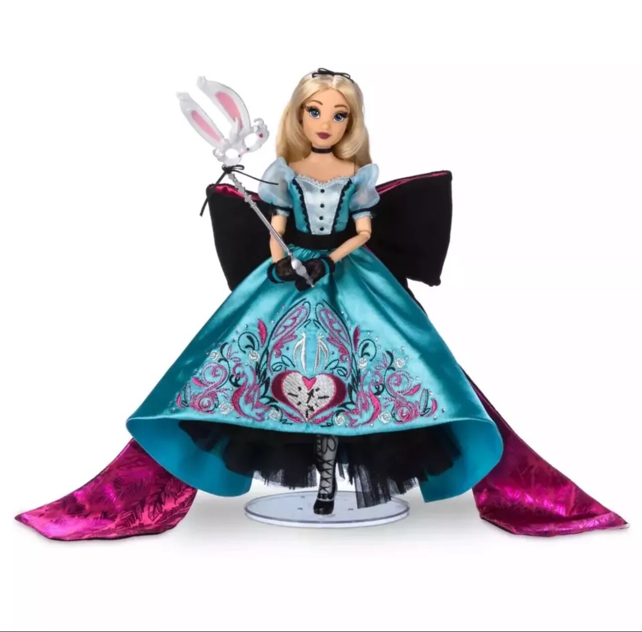Disney Designer Midnight Masquerade Alice Doll LE4000 NEW Sealed Factory Box