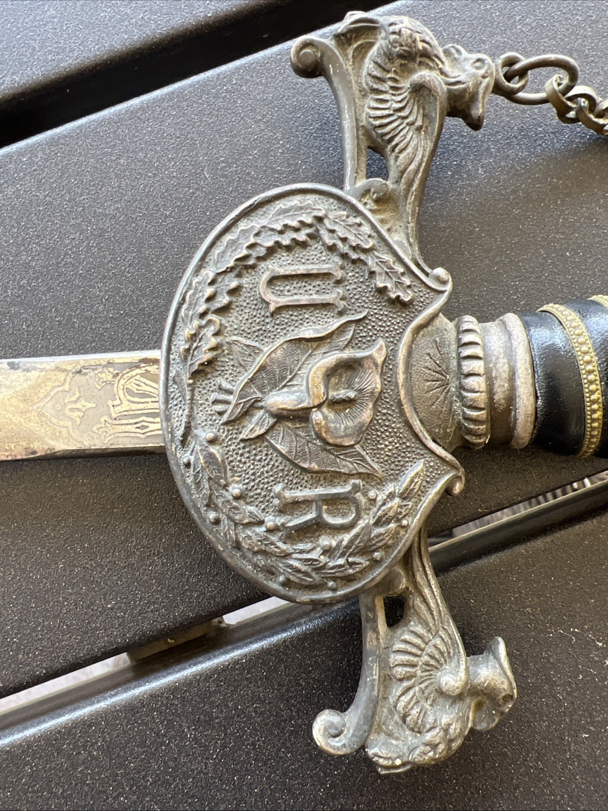 Antique Knights Of The Pythias Ceremonial Sword