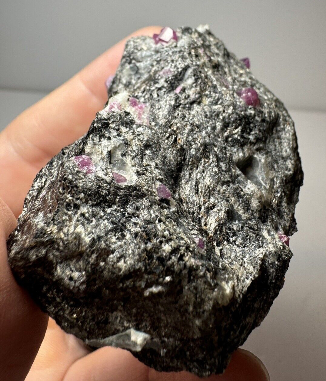 Ruby Rough on Matrix – Russia Mineral Specimen