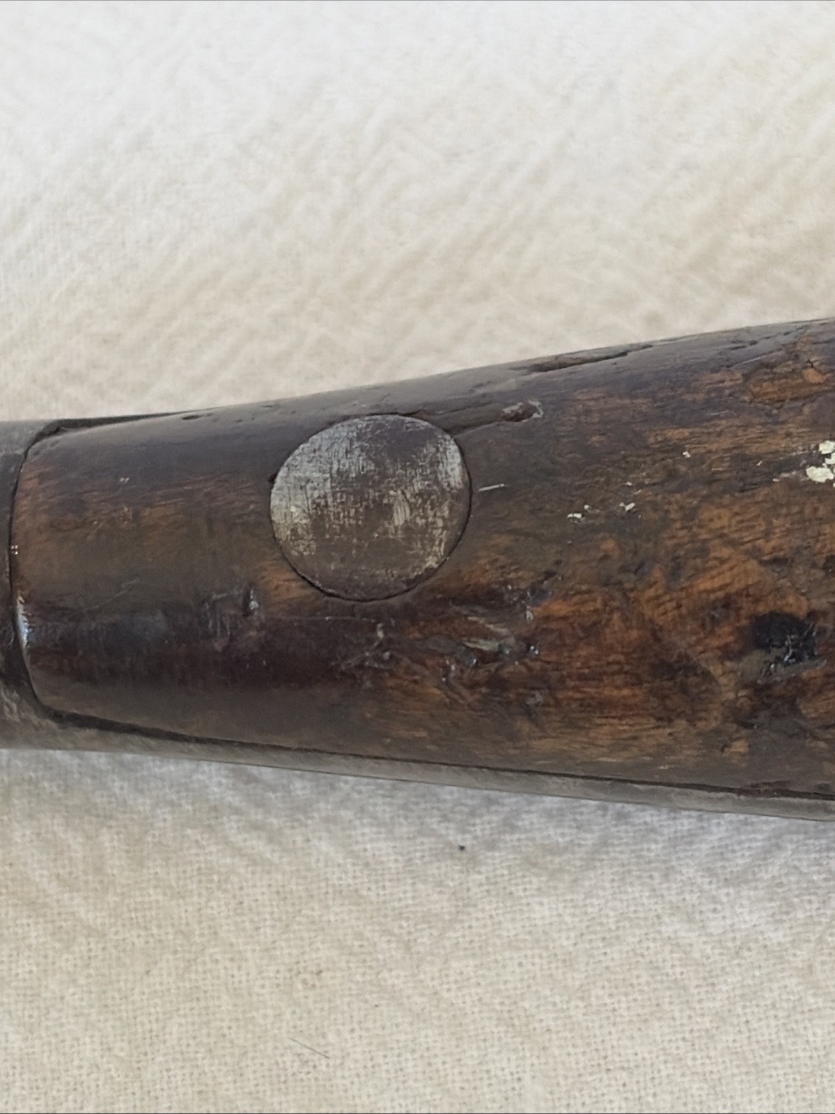 Antique Screwdriver Unmarked Large Rivets And Plenty If Patina. Old Treasure!!!