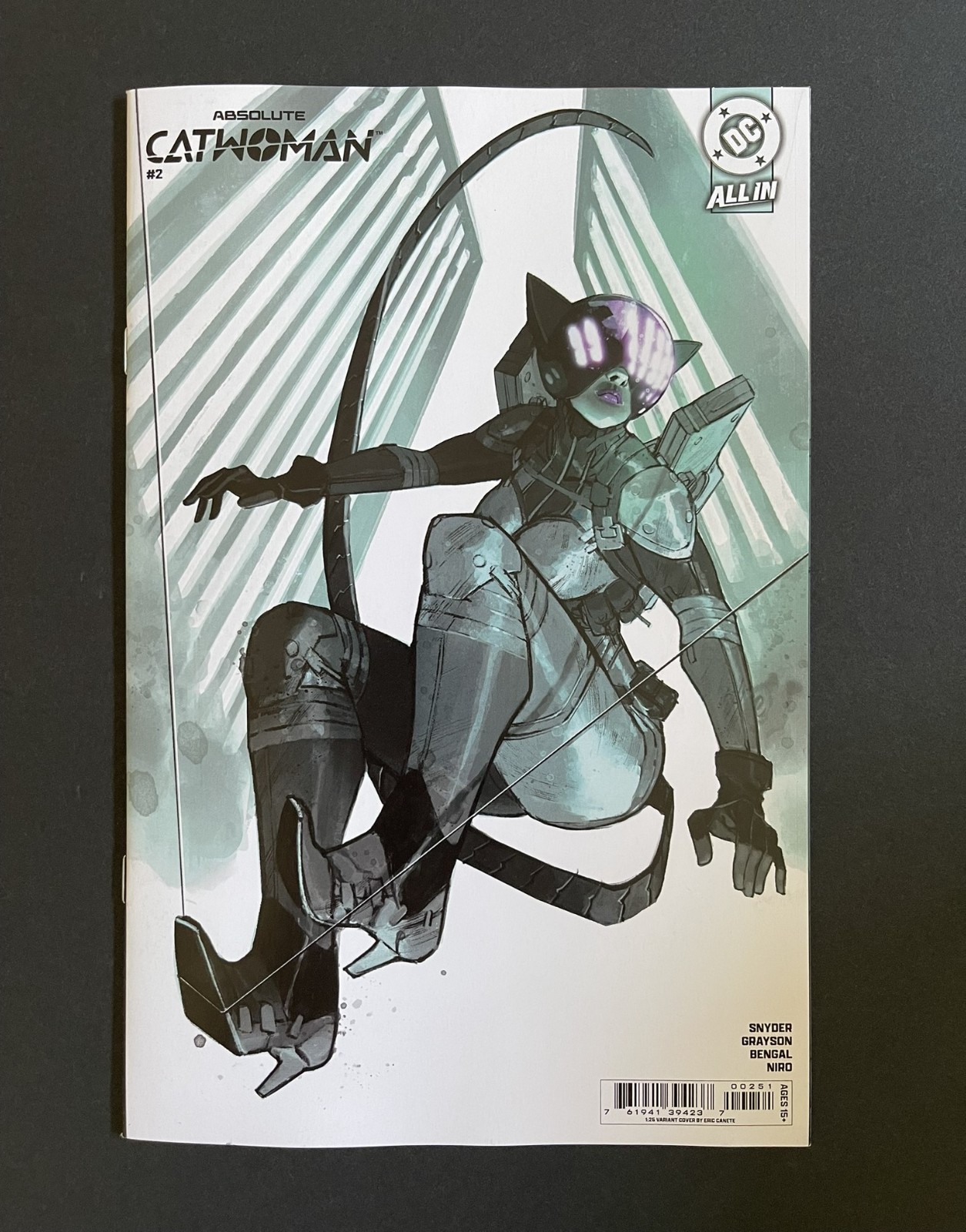 Absolute Catwoman #2 Cover Eric Canete 1:25 Ratio