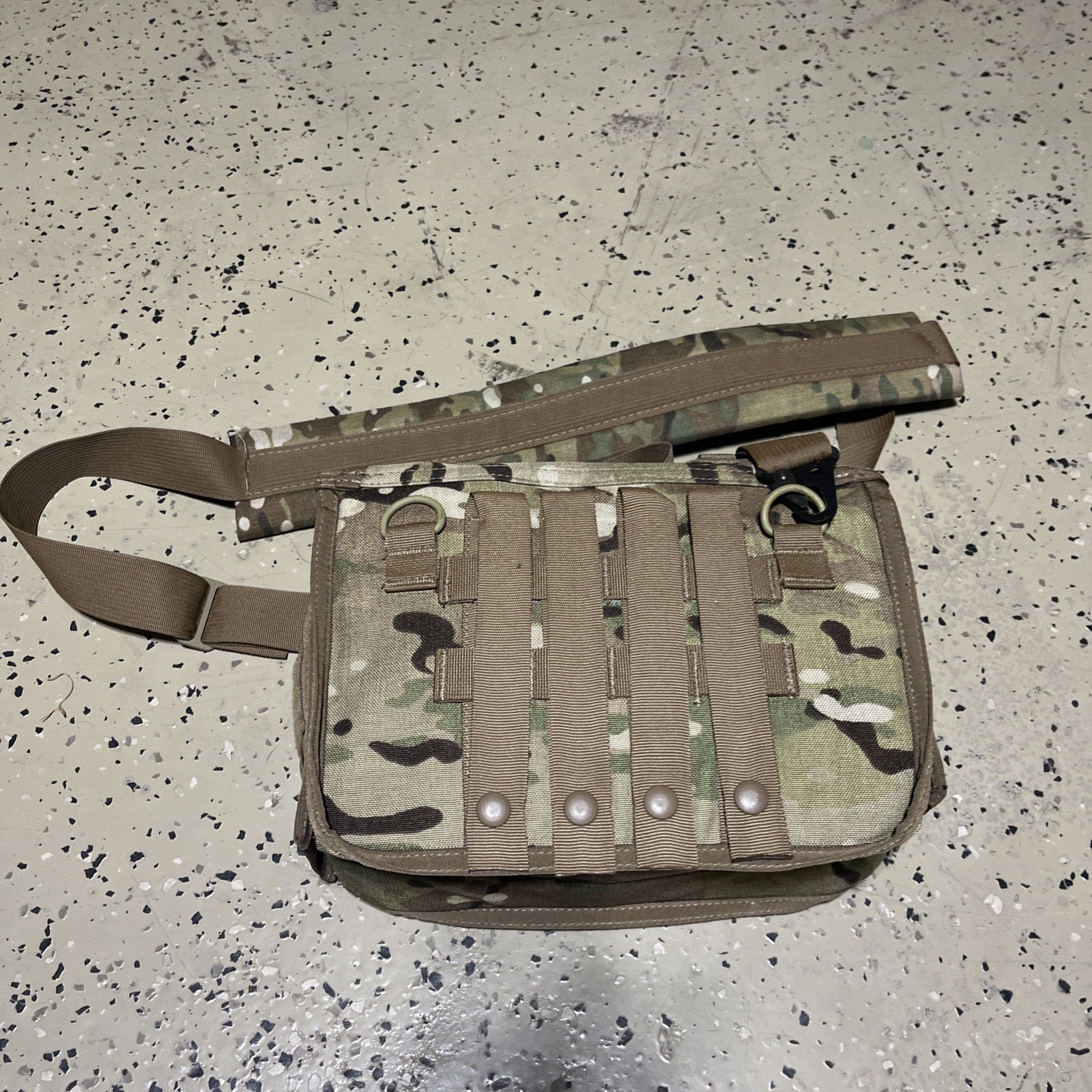Bulldog Equipment 300rd 7.62 Ammo Belt Bag Multicam OCP SAW Shoulder Sling Purse