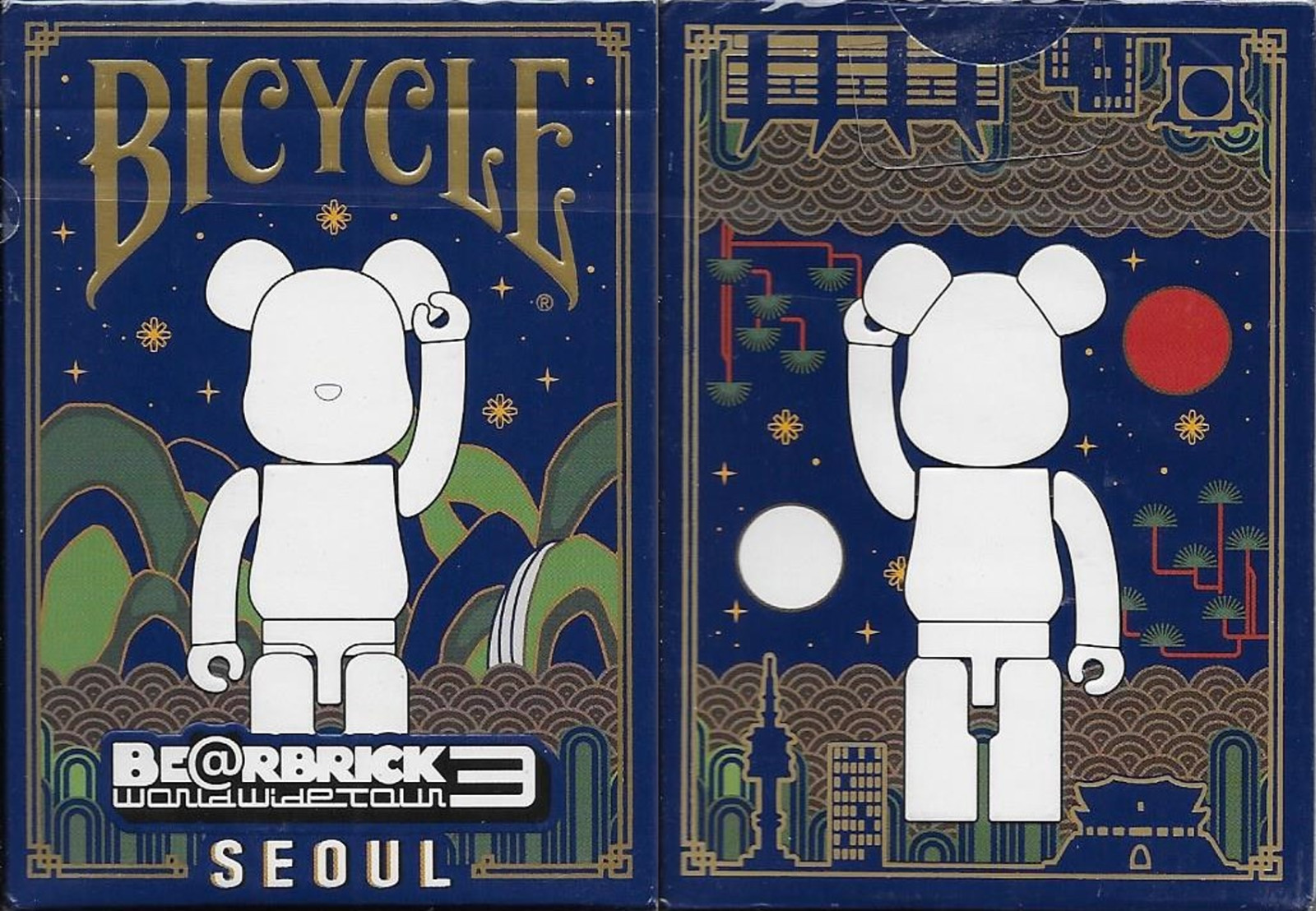 Bicycle Be@rbrick Seoul Playing Cards & Collectors Tin – Limited Edition -SEALED