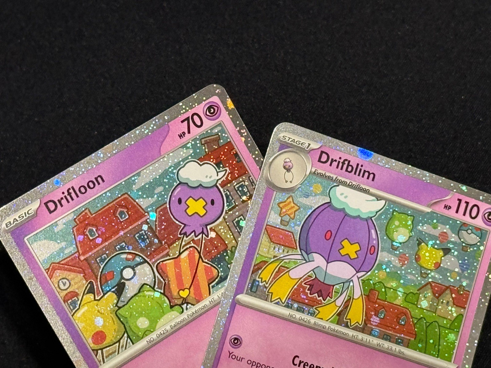 Drifloon MEP 005 Drifblim MEP 006 Black Star Promo Pokemon TCG Mega Evolution NM